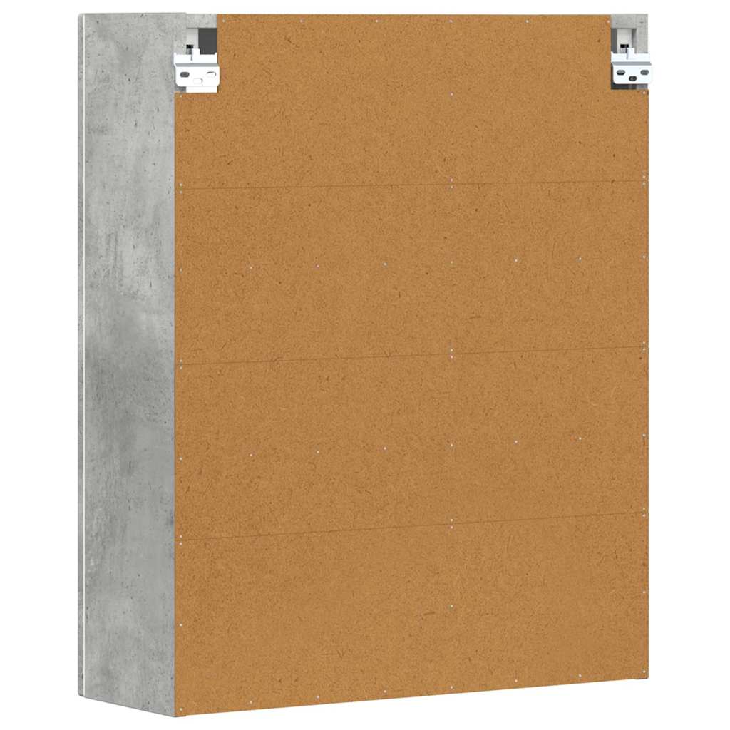 Függő szekrény ELST Betonszürke 59 x 20 x 71,5 cm Szerelt Fa