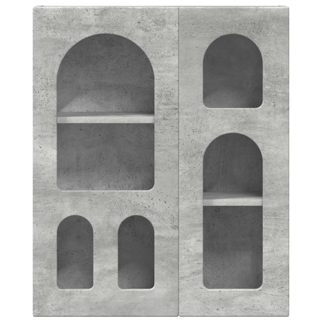 Függő szekrény ELST Betonszürke 59 x 20 x 71,5 cm Szerelt Fa