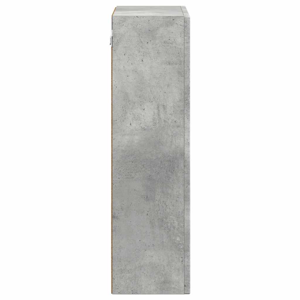 Függő szekrény ELST Betonszürke 59 x 20 x 71,5 cm Szerelt Fa