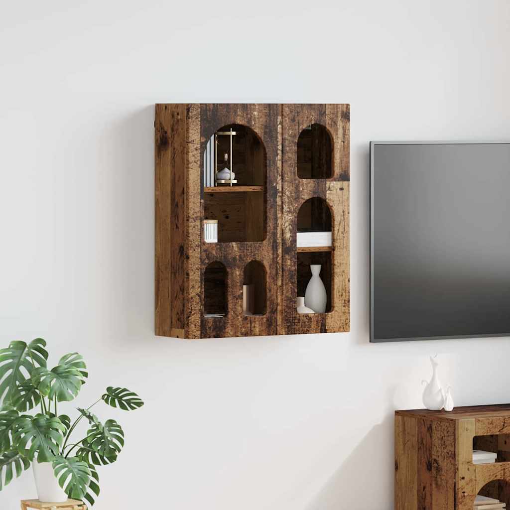 Függő szekrény ELST Antik Fa 59 x 20 x 71,5 cm Szerelt Fa