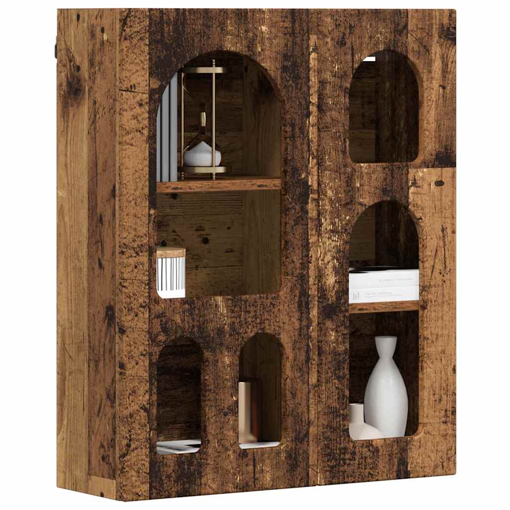 Függő szekrény ELST Antik Fa 59 x 20 x 71,5 cm Szerelt Fa