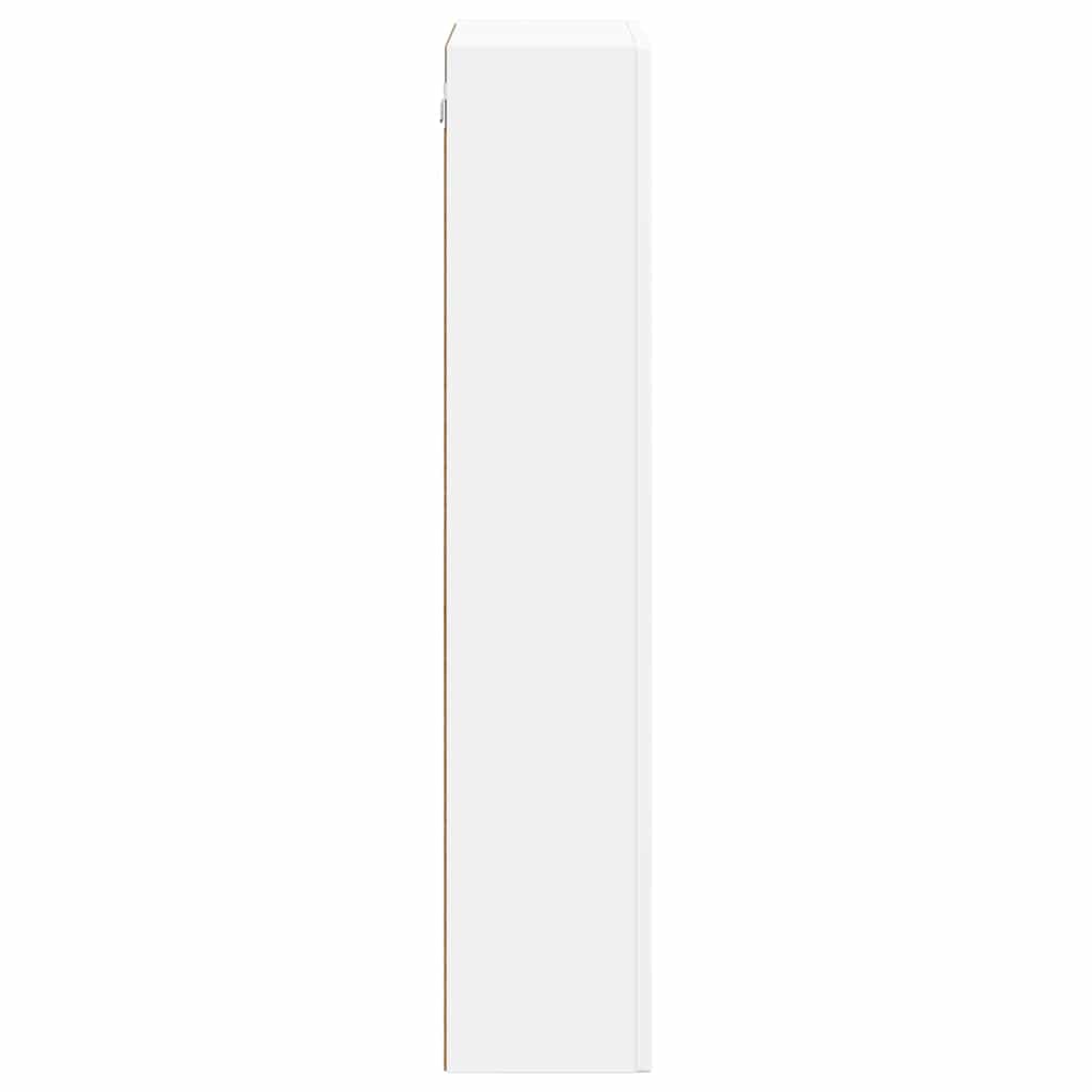 Függő szekrény polcokkal ELST Fehér 59 x 20 x 100 cm Szerelt Fa