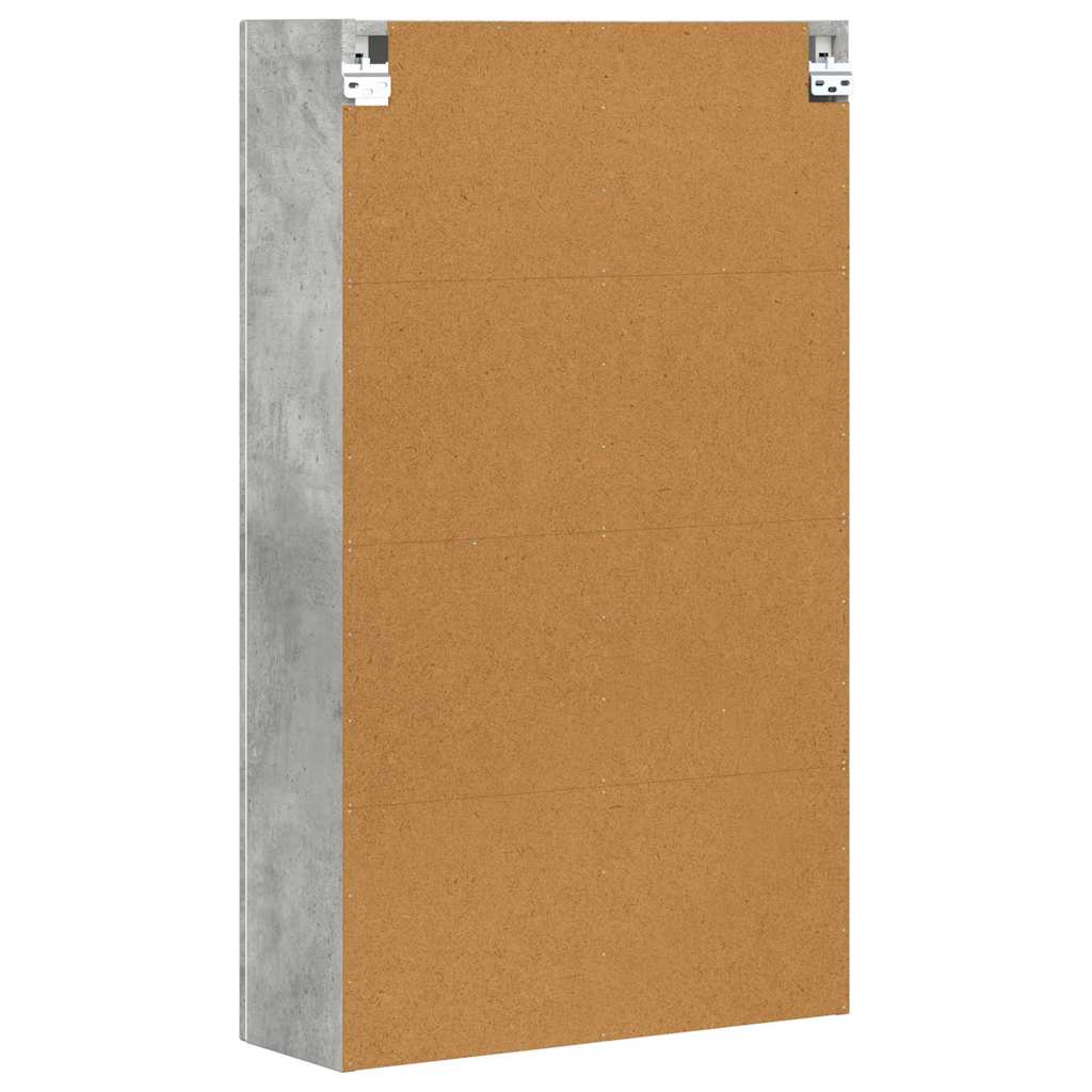 Függő szekrény ELST Betonszürke 59 x 20 x 100 cm Szerelt Fa