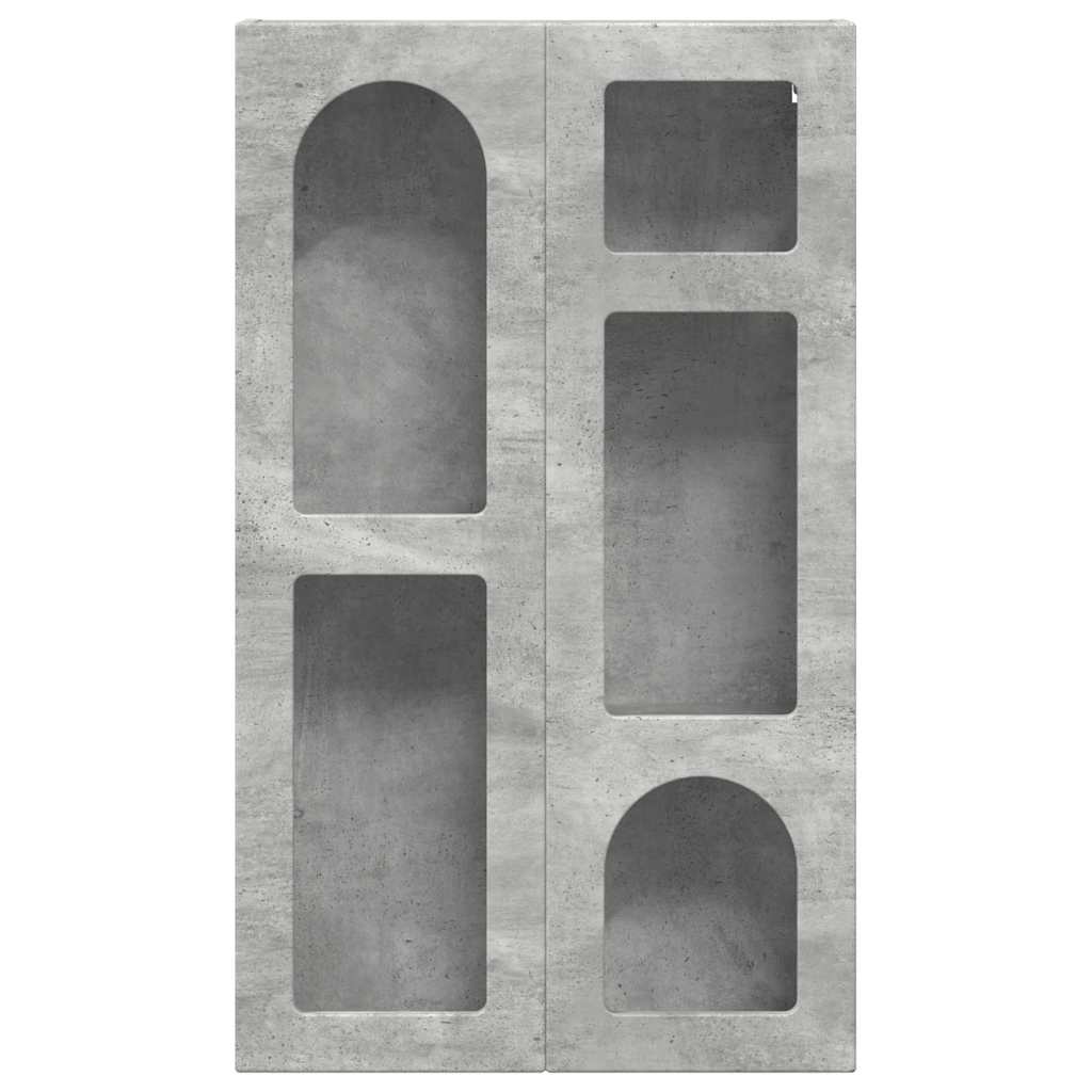 Függő szekrény ELST Betonszürke 59 x 20 x 100 cm Szerelt Fa