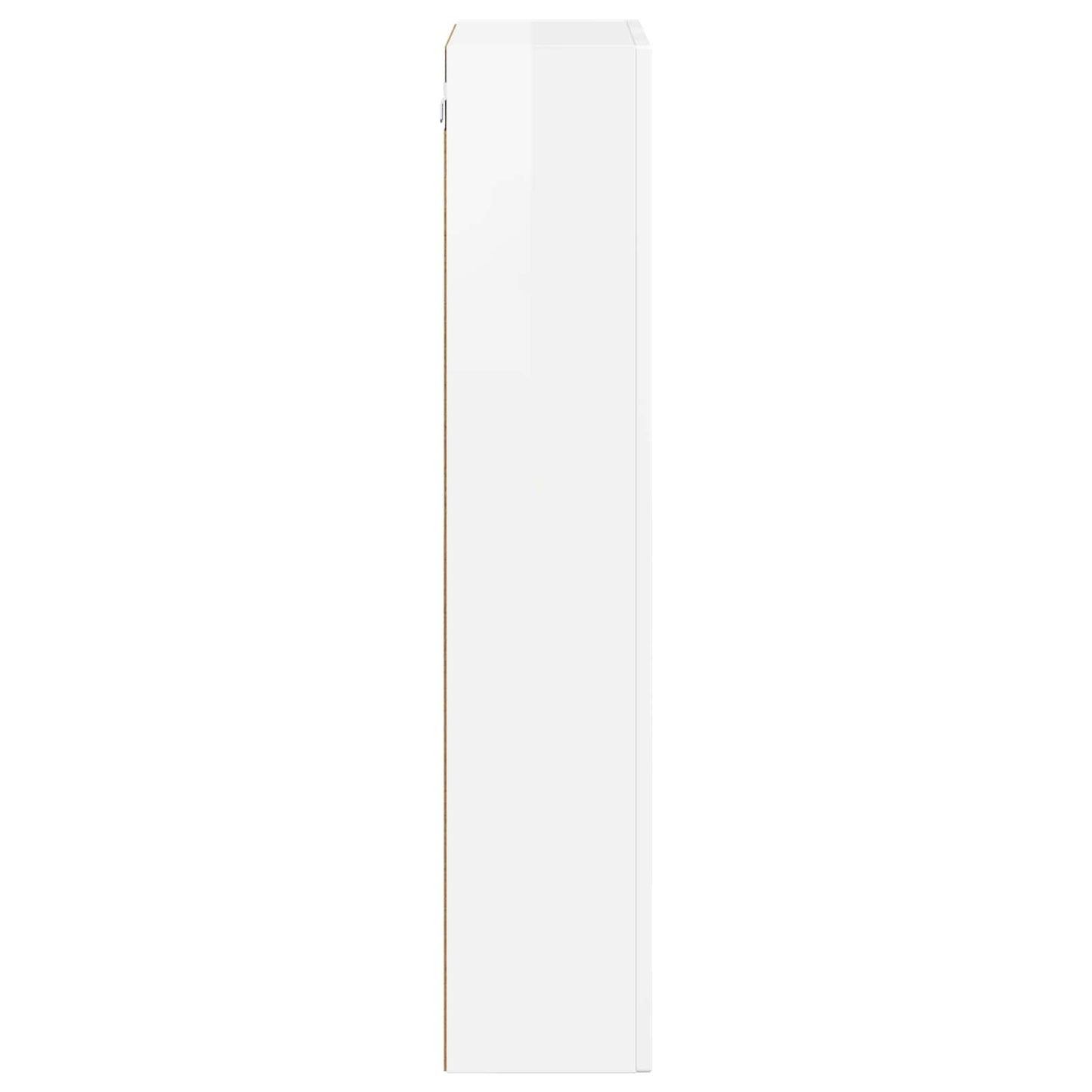 Függő szekrény polcokkal ELST Magasfényű Fehér 59 x 20 x 100 cm