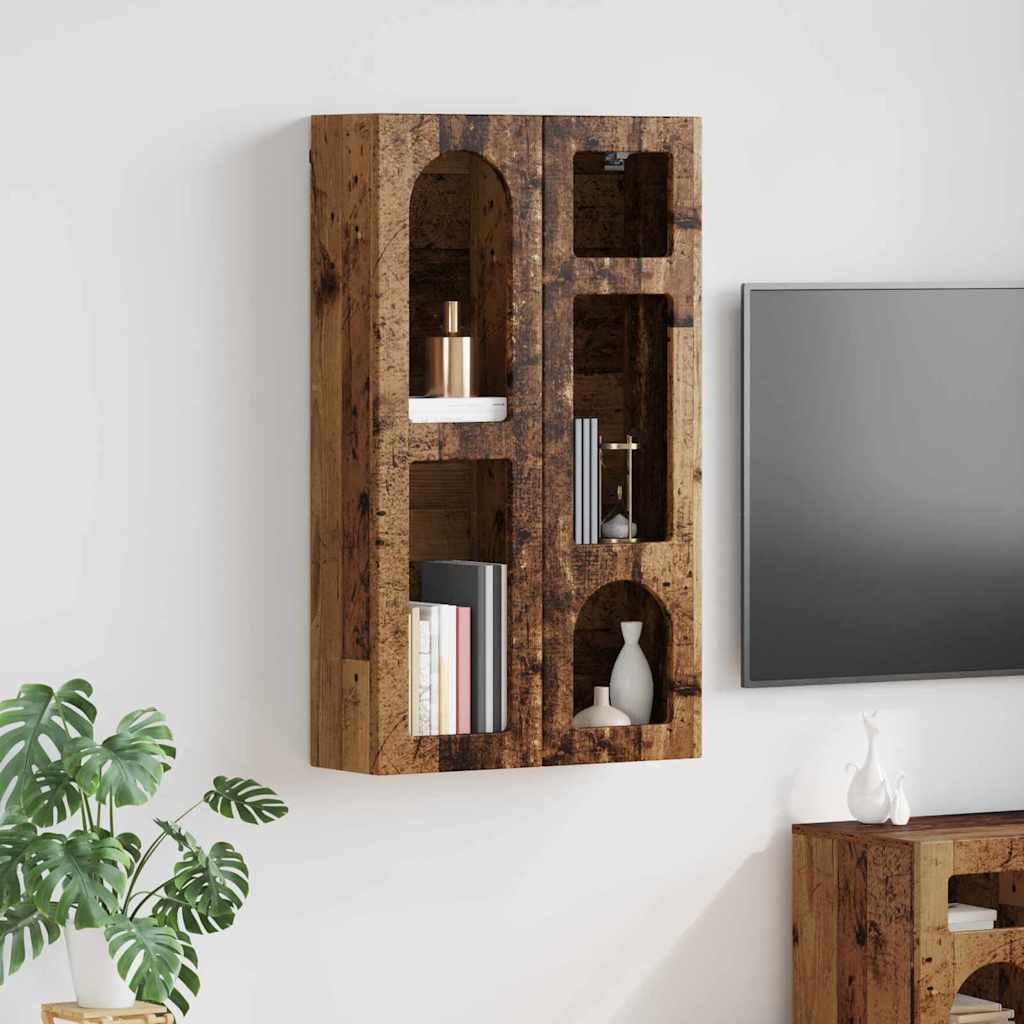 Függő szekrény ELST Antik Fa 59 x 20 x 100 cm Szerelt Fa