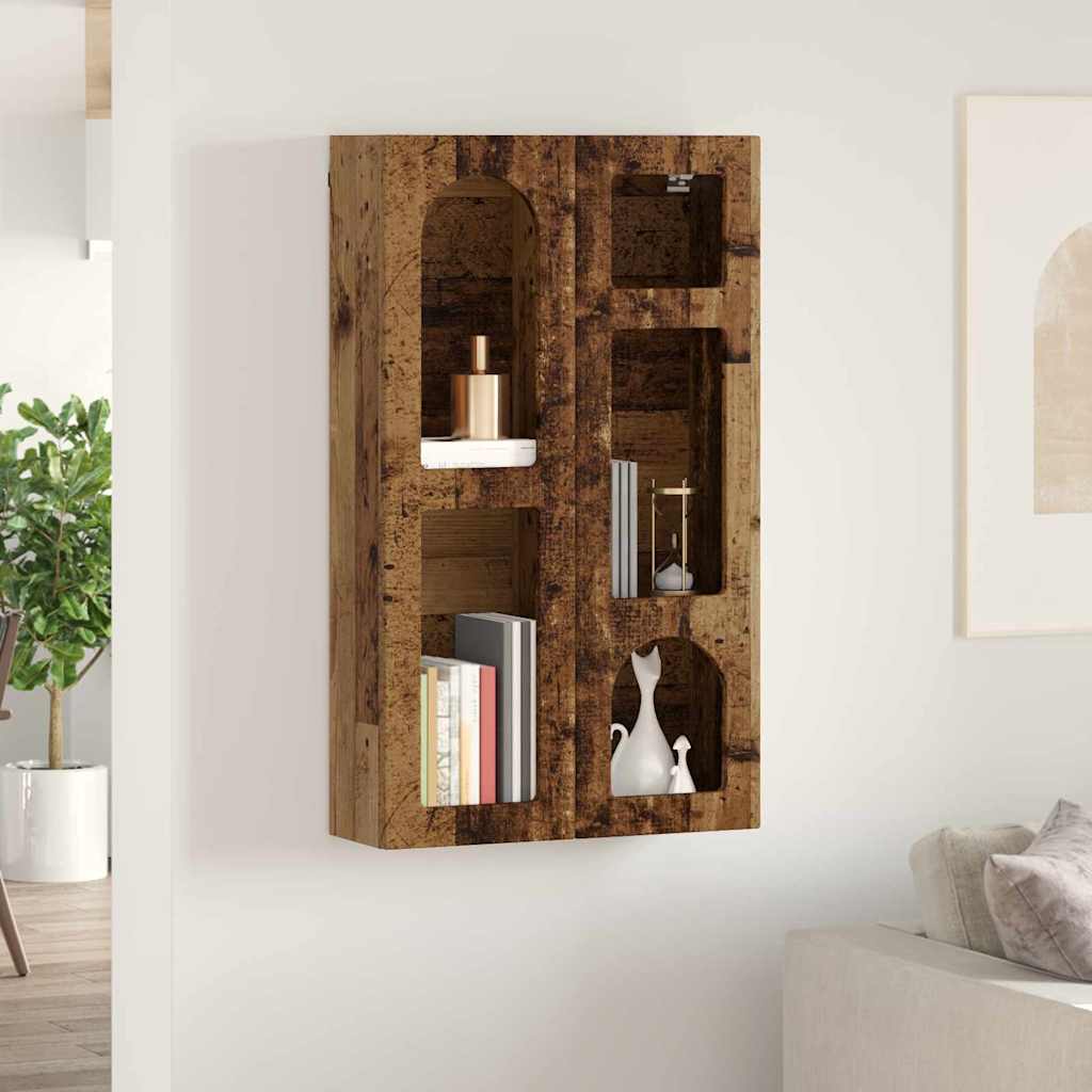 Függő szekrény ELST Antik Fa 59 x 20 x 100 cm Szerelt Fa