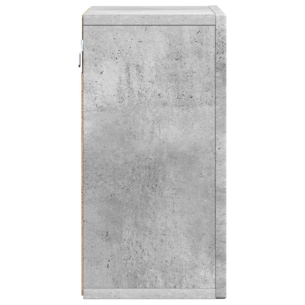 Függő szekrény ELST Betonszürke 60 x 20 x 40 cm Szerelt Fa