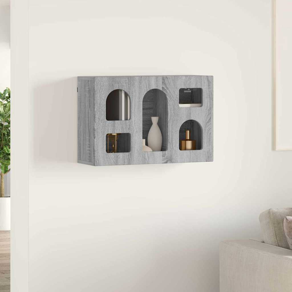 Függő szekrény ELST Szürke Sonoma 60 x 20 x 40 cm Szerelt Fa