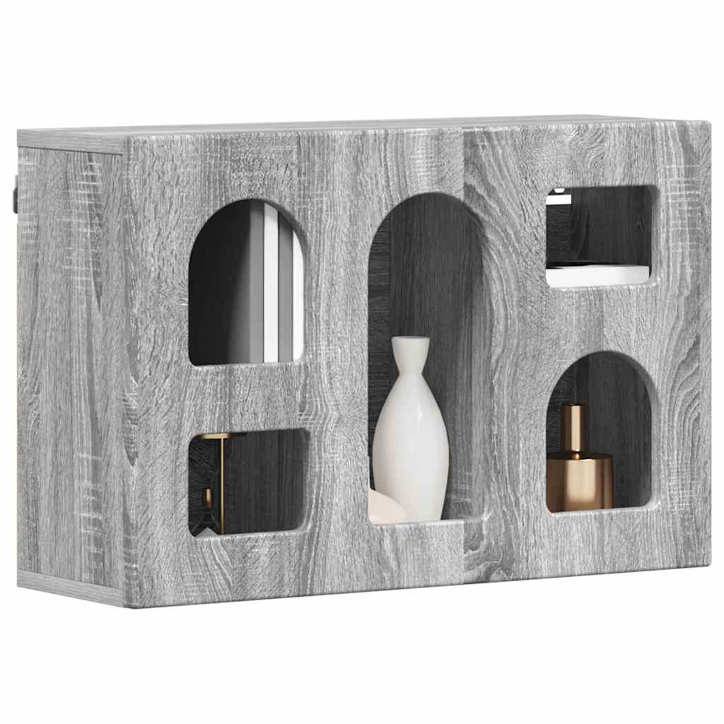 Függő szekrény ELST Szürke Sonoma 60 x 20 x 40 cm Szerelt Fa