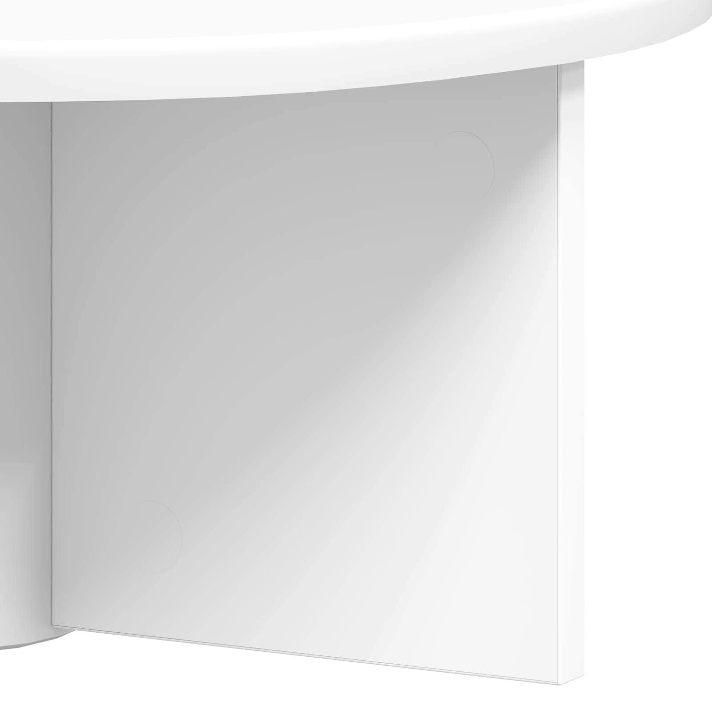Falpolc Falra szerelhető Fehér 38 x 19 x 19 cm Szerelt Fa
