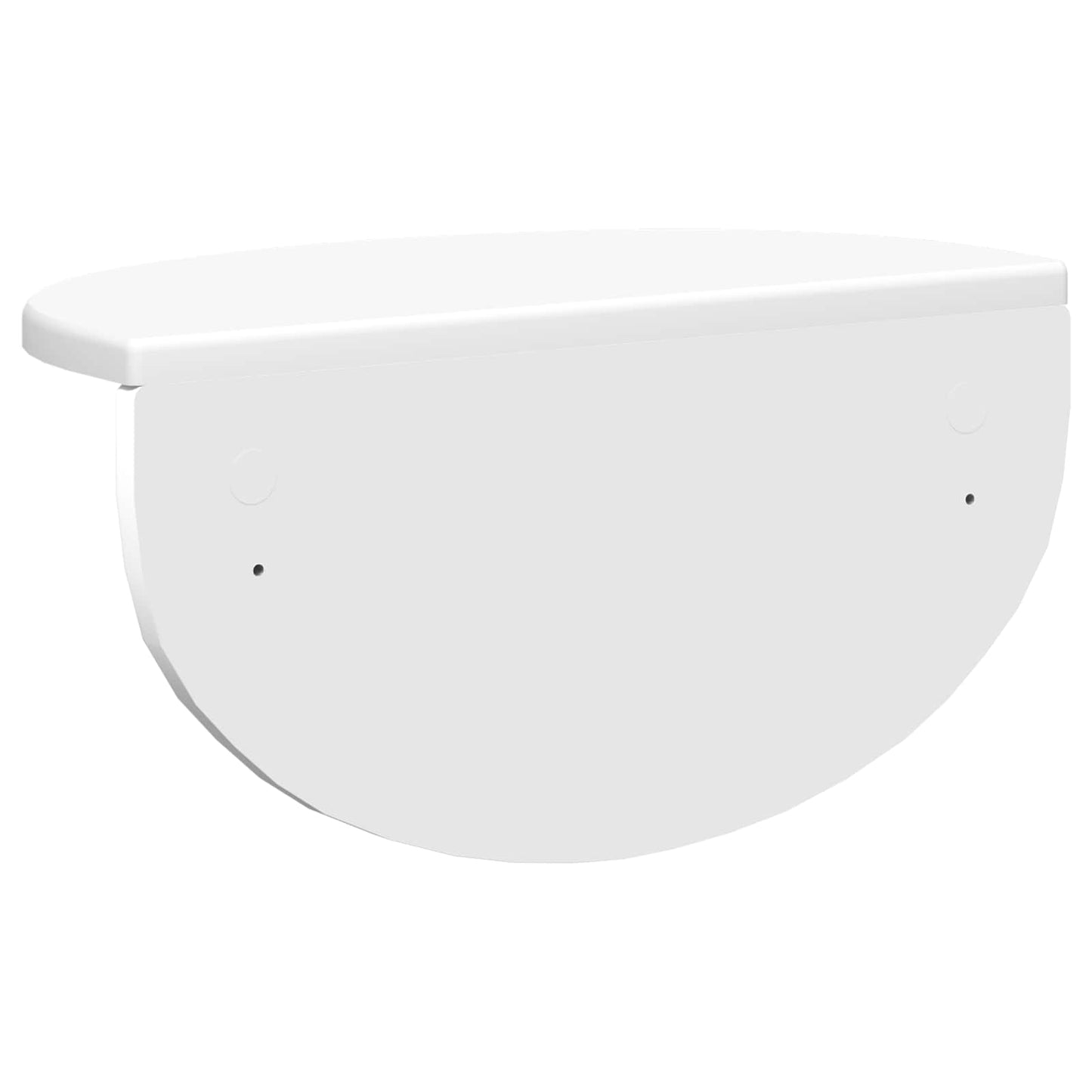 Falpolc Falra szerelhető 2 pcs Fehér 38 x 19 x 19 cm Szerelt Fa