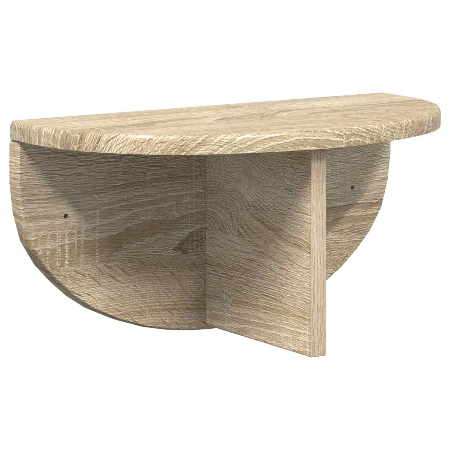 Falpolc Falra szerelhető 2 pcs Sonoma tölgy 38 x 19 x 19 cm