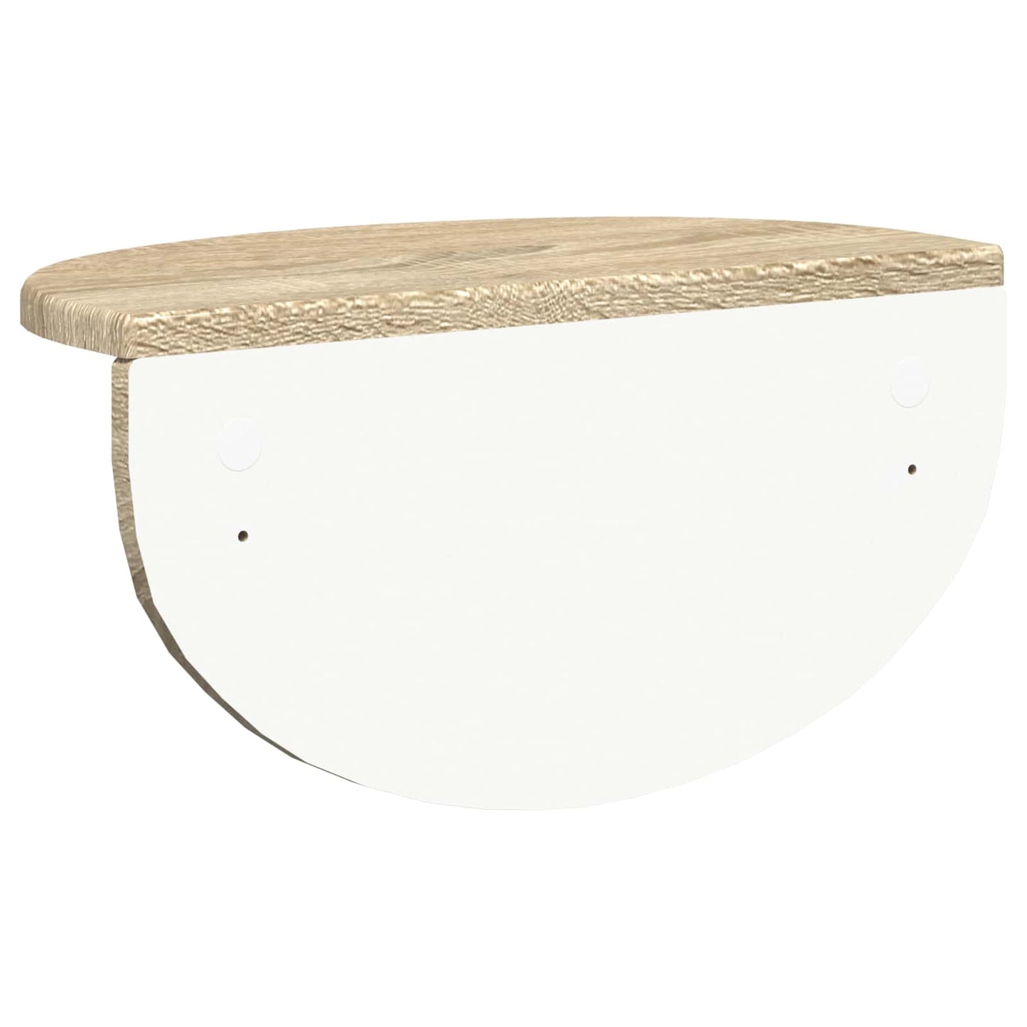 Falpolc Falra szerelhető 2 pcs Sonoma tölgy 38 x 19 x 19 cm