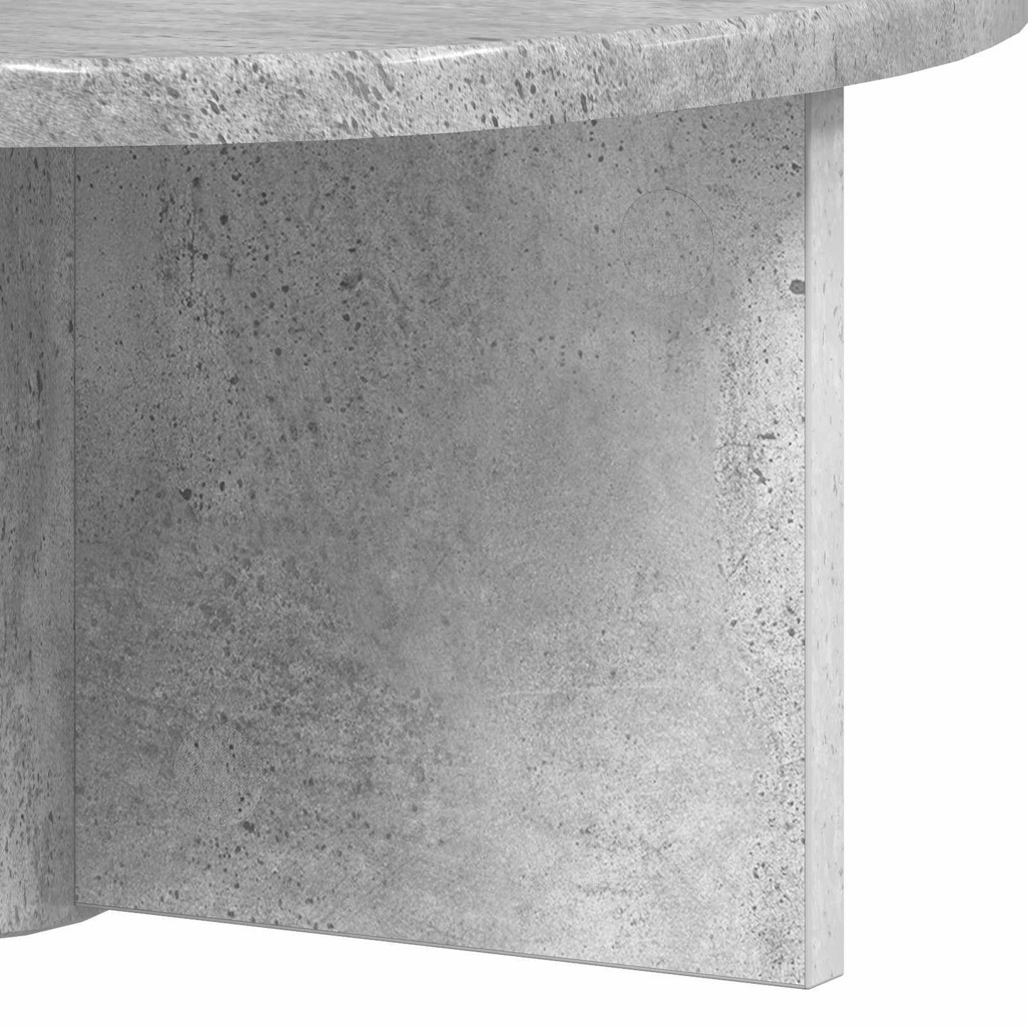 Falpolc Falra szerelhető 2 pcs Beton Szürke 38 x 19 x 19 cm