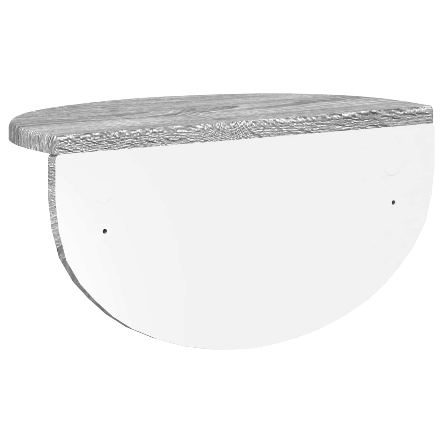 Falpolc Falra szerelhető 2 pcs Szürke Sonoma 38 x 19 x 19 cm
