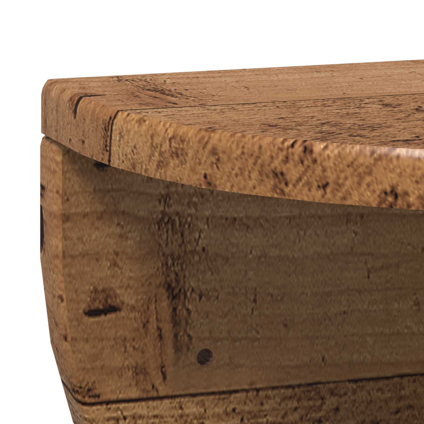 Falpolc Falra szerelhető Öreg fa 38 x 19 x 19 cm Szerelt Fa