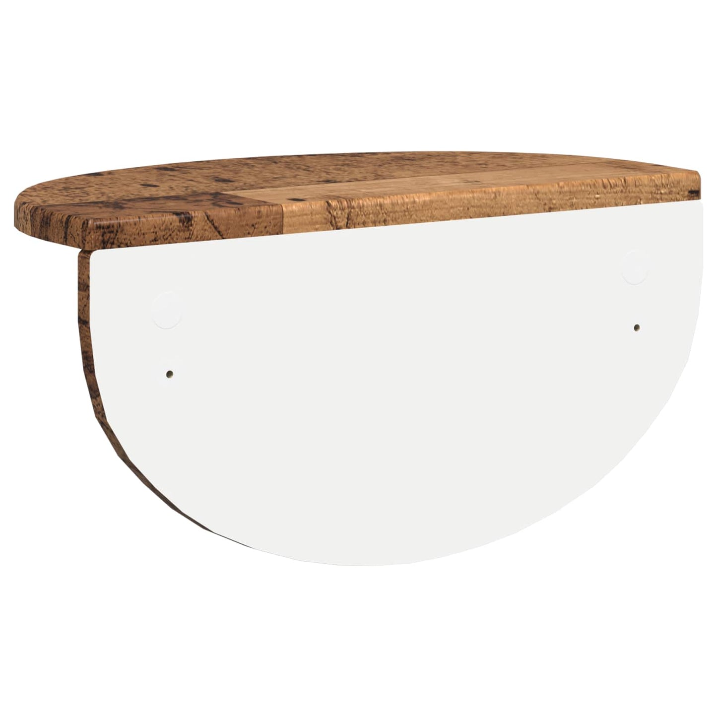 Falpolc Falra szerelhető Öreg fa 38 x 19 x 19 cm Szerelt Fa