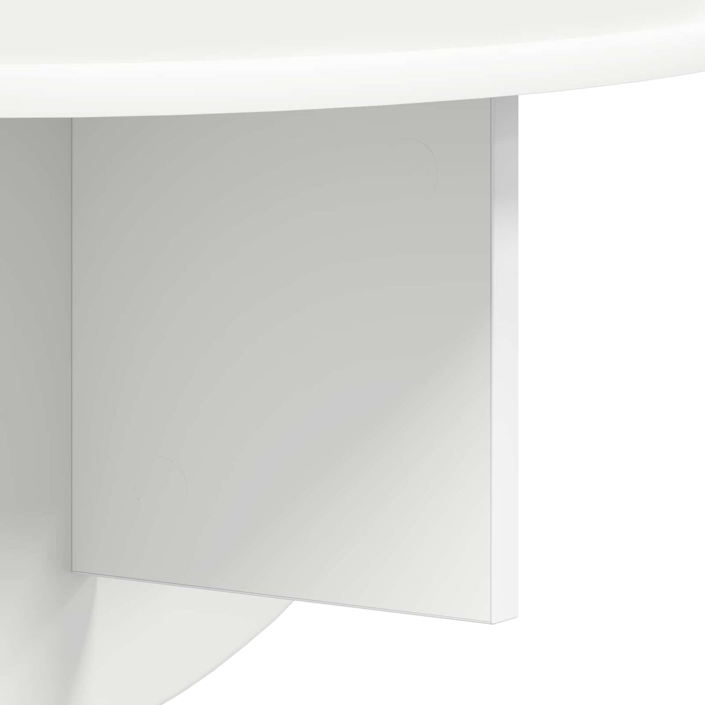Falpolc Falra szerelhető 2 pcs Fehér 48 x 24 x 24 cm Szerelt Fa