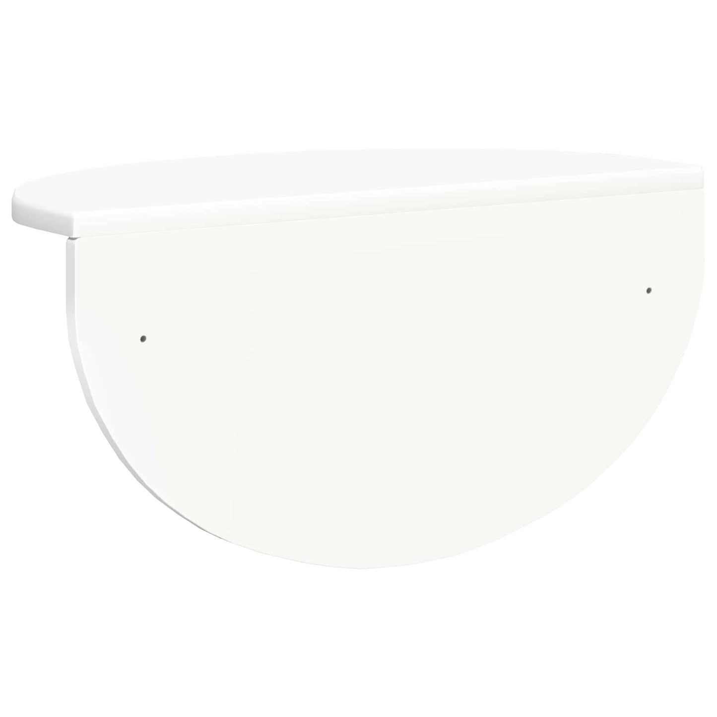 Falpolc Falra szerelhető 2 pcs Fehér 48 x 24 x 24 cm Szerelt Fa