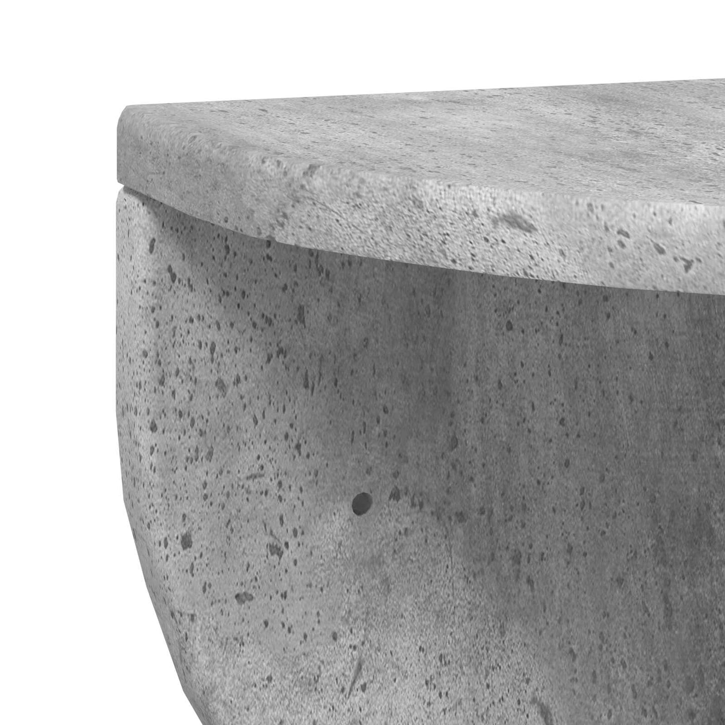 Falpolc Falra szerelhető 2 pcs Beton Szürke 48 x 24 x 24 cm