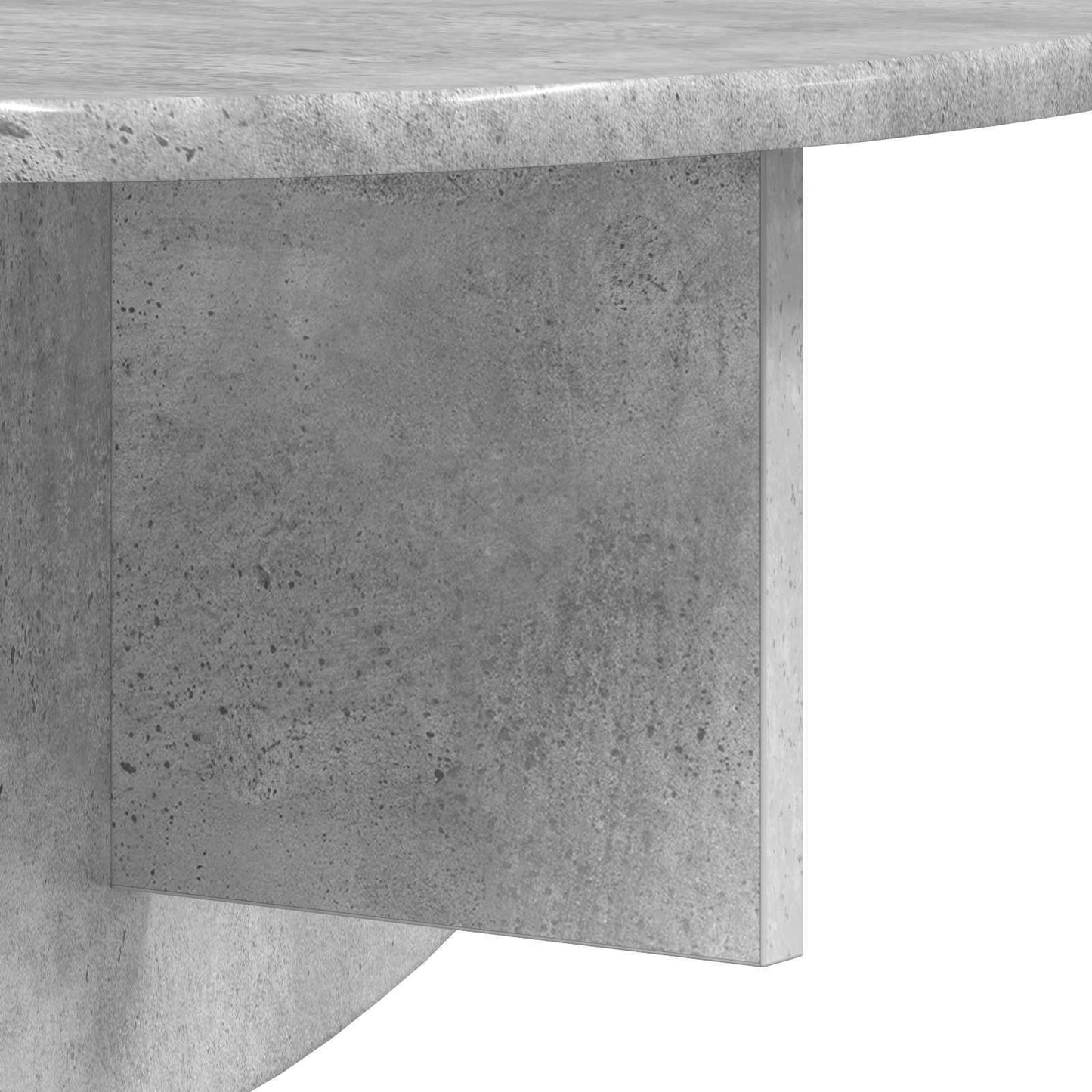 Falpolc Falra szerelhető 2 pcs Beton Szürke 48 x 24 x 24 cm