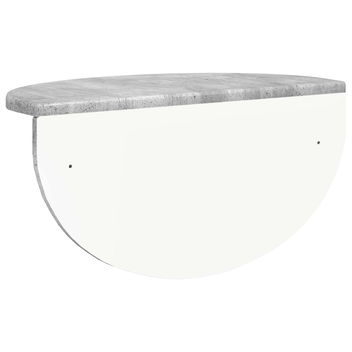 Falpolc Falra szerelhető 2 pcs Beton Szürke 48 x 24 x 24 cm