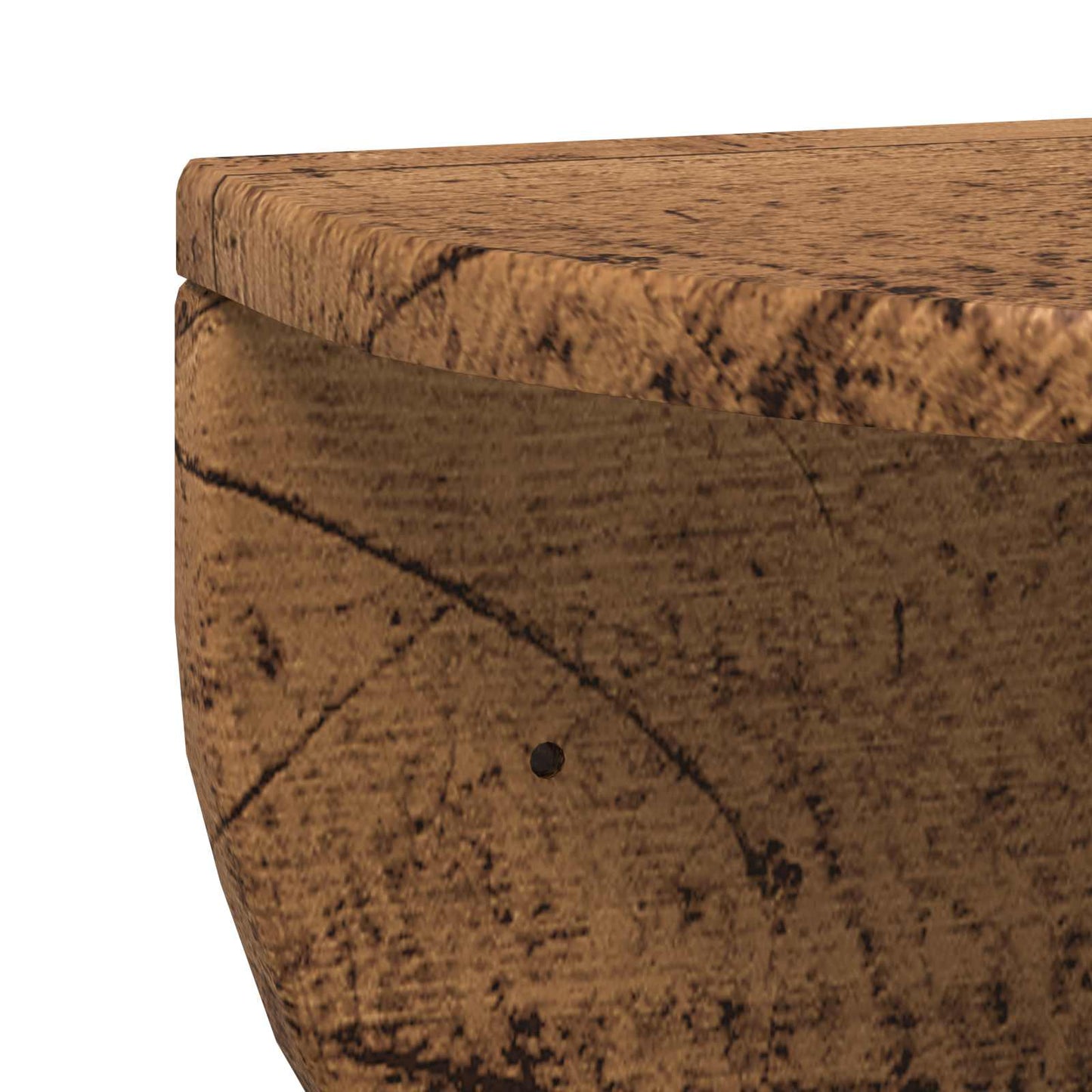 Falpolc Falra szerelhető 2 pcs Öreg fa 48 x 24 x 24 cm