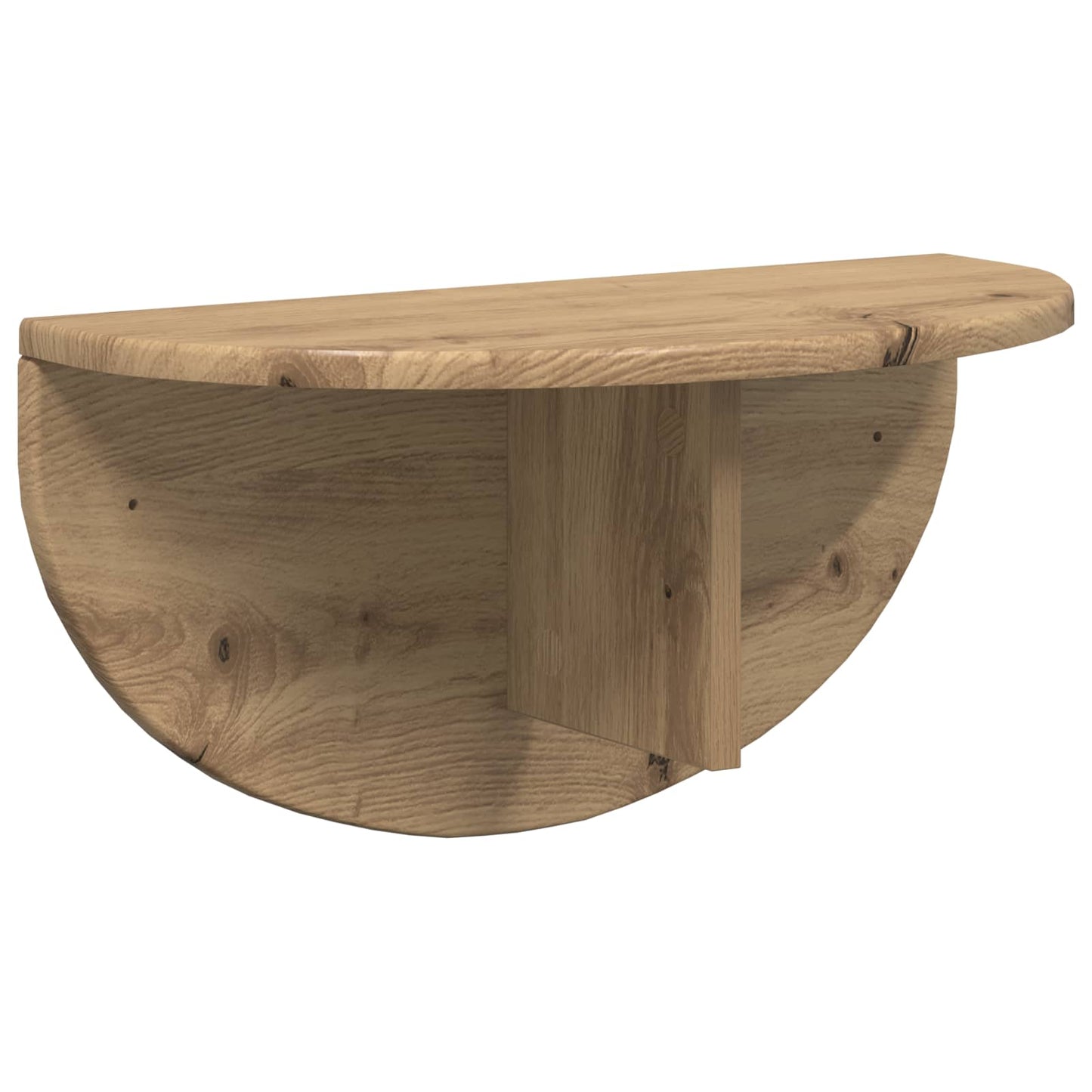 Falpolc Falra szerelhető 2 pcs Artisan tölgy 48 x 24 x 24 cm