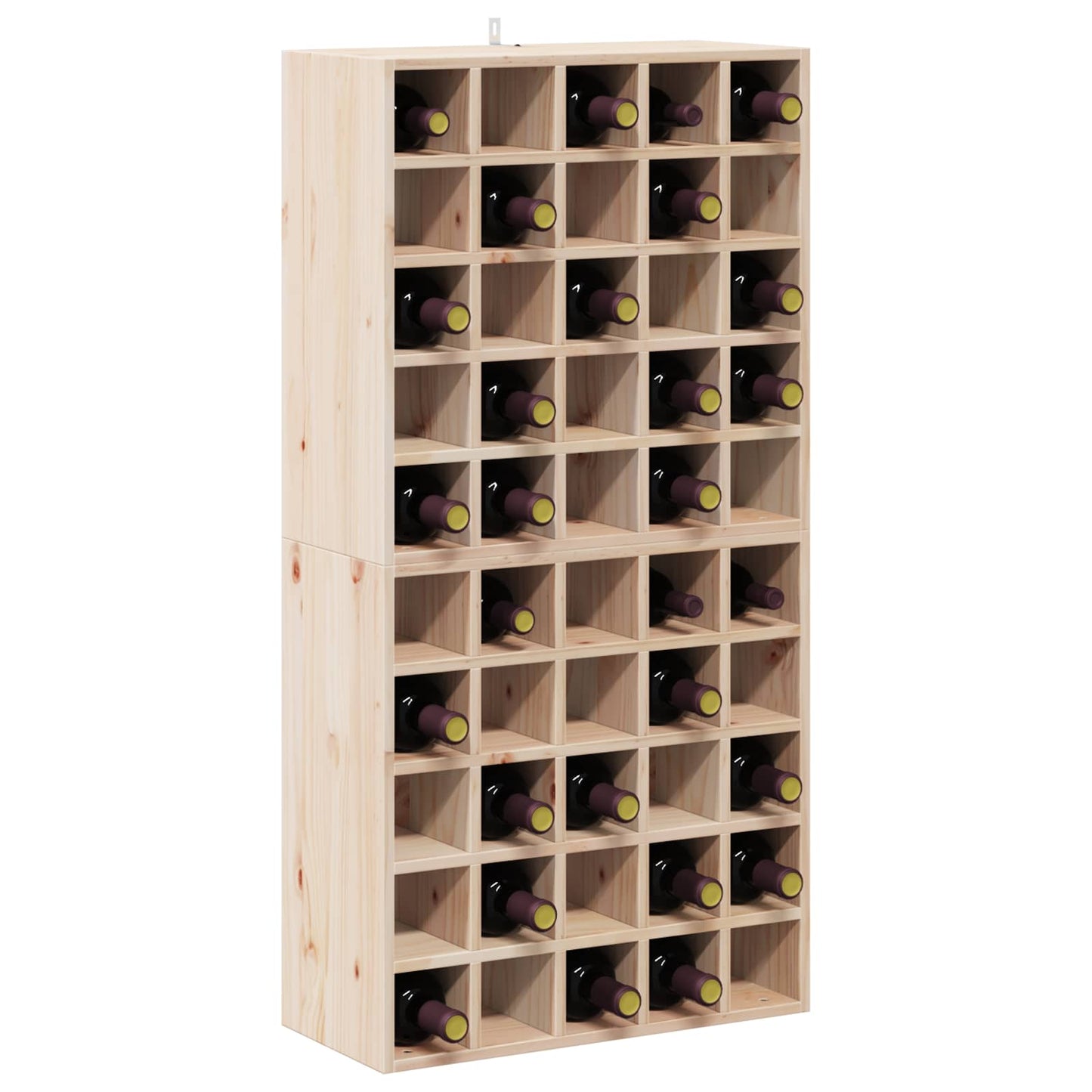 Borágas 2 pcs Természetes 56 x 25 x 56 cm Tömör fenyőfa