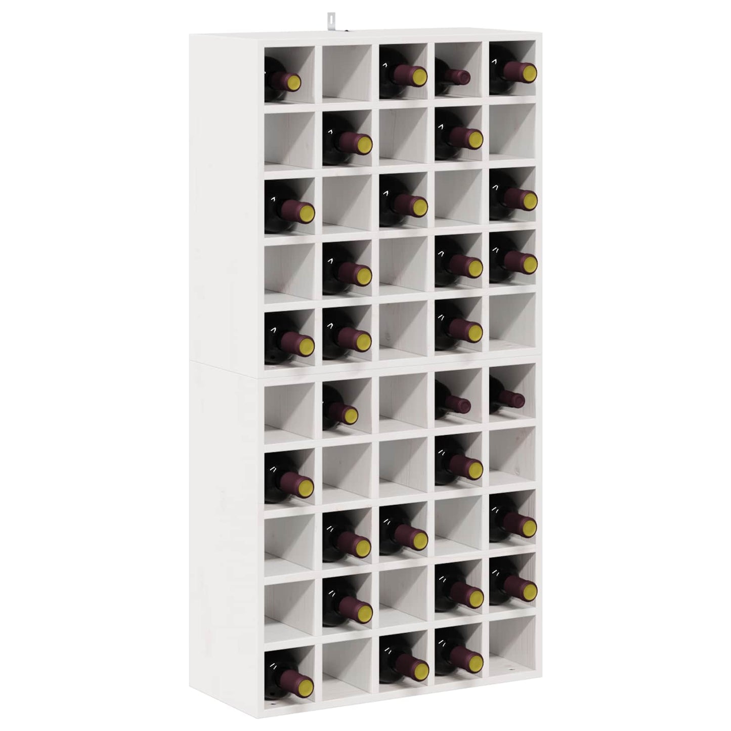 Borágas 2 pcs Fehér 56 x 25 x 56 cm Tömör fenyőfa