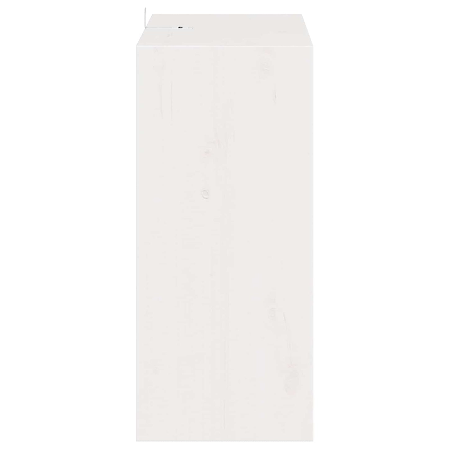 Borágas 2 pcs Fehér 56 x 25 x 56 cm Tömör fenyőfa