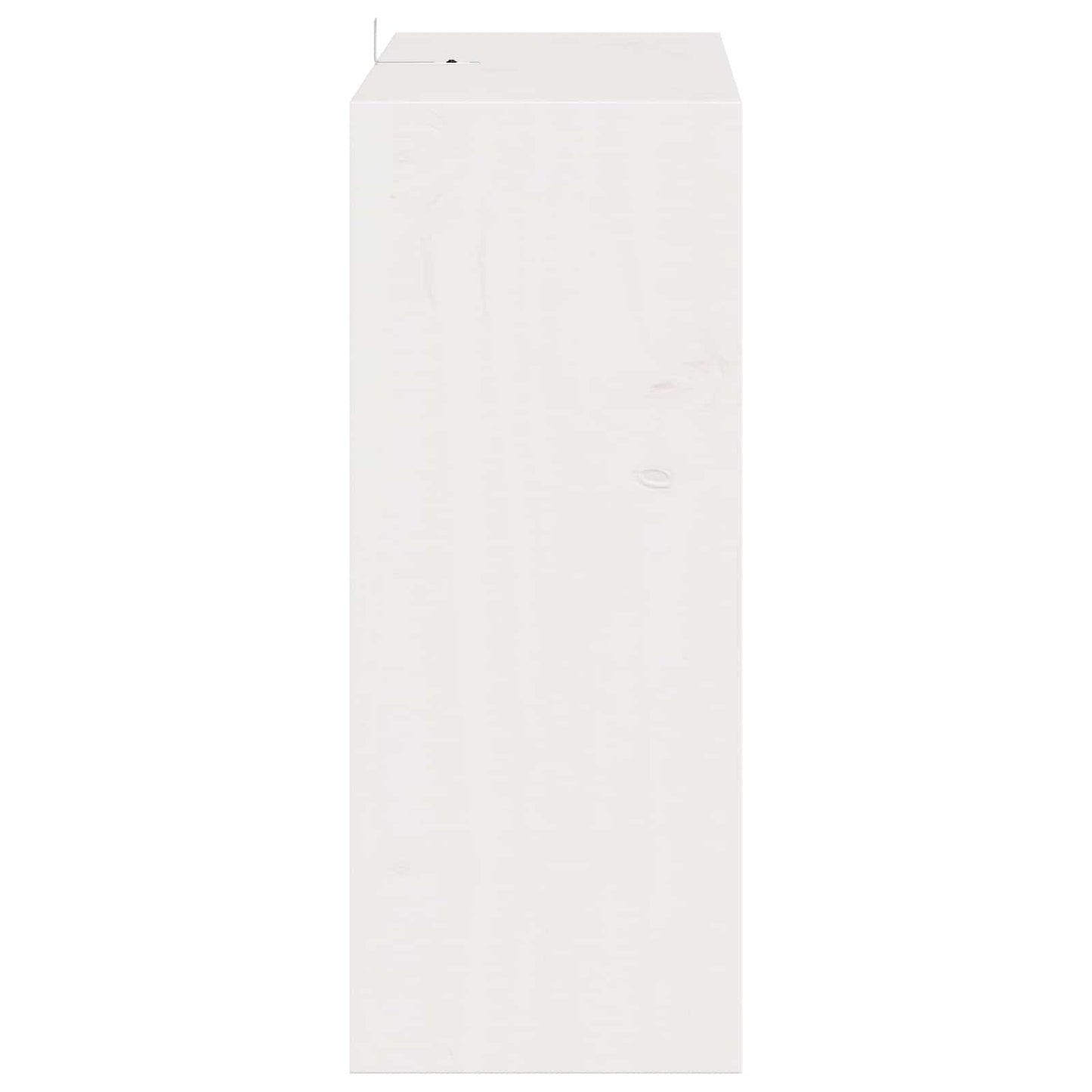 Borágas 2 pcs Fehér 62 x 25 x 62 cm Tömör fenyőfa