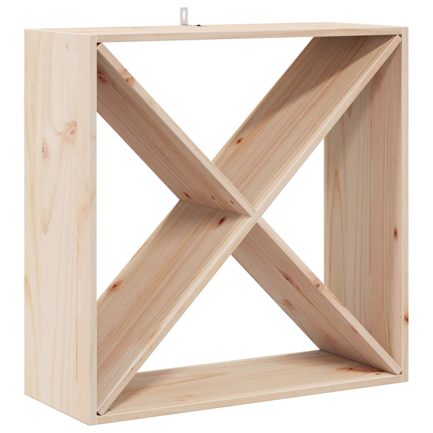 Borágas 4 pcs Természetes 62 x 25 x 62 cm Tömör fenyőfa