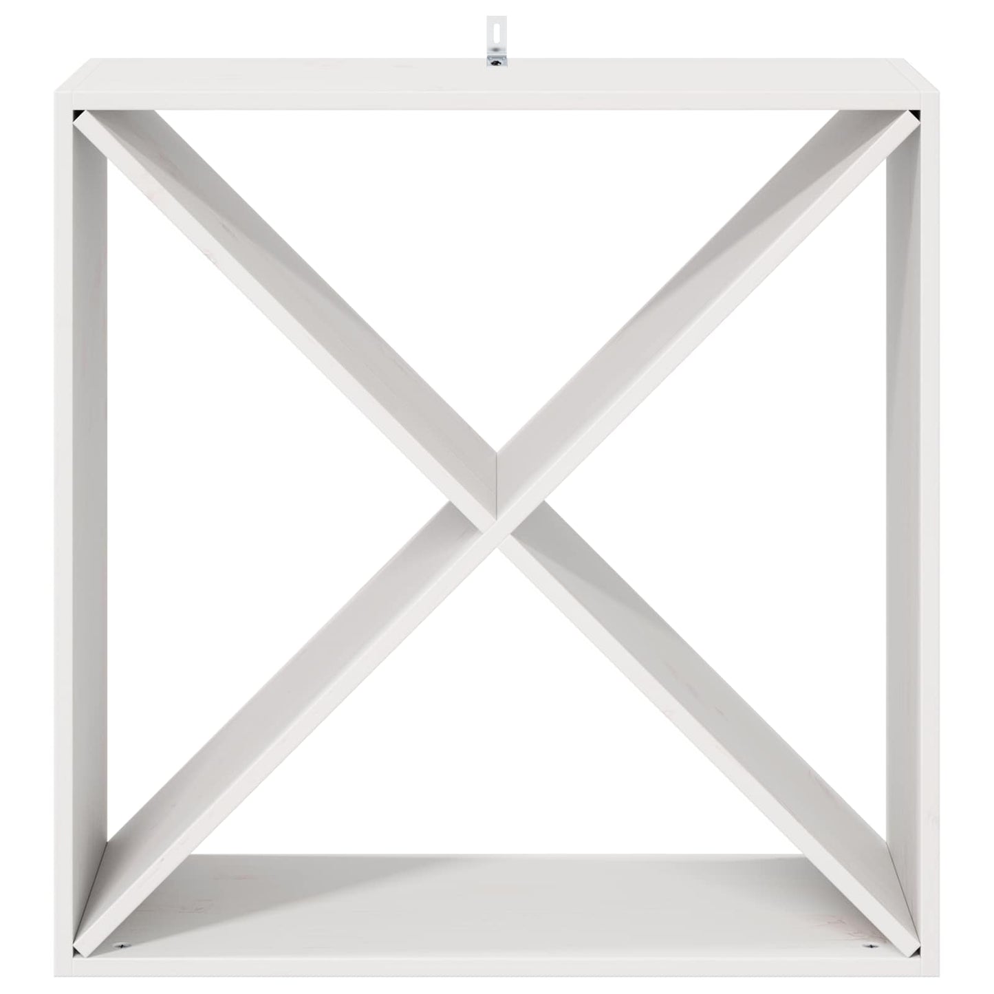 Borágas 4 pcs Fehér 62 x 25 x 62 cm Tömör fenyőfa