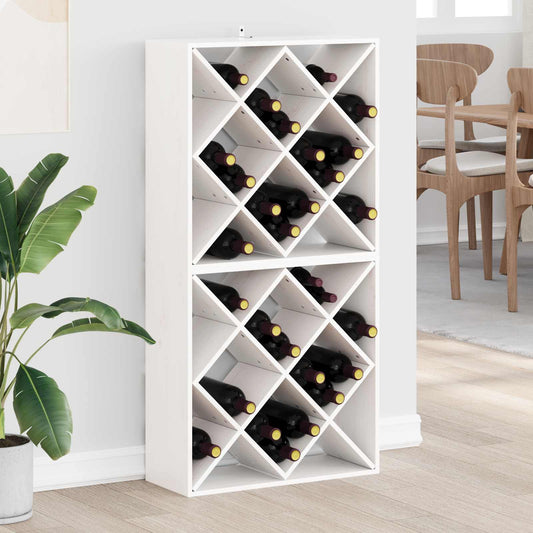 Borágas 2 pcs Fehér 62 x 25 x 62 cm Tömör fenyőfa
