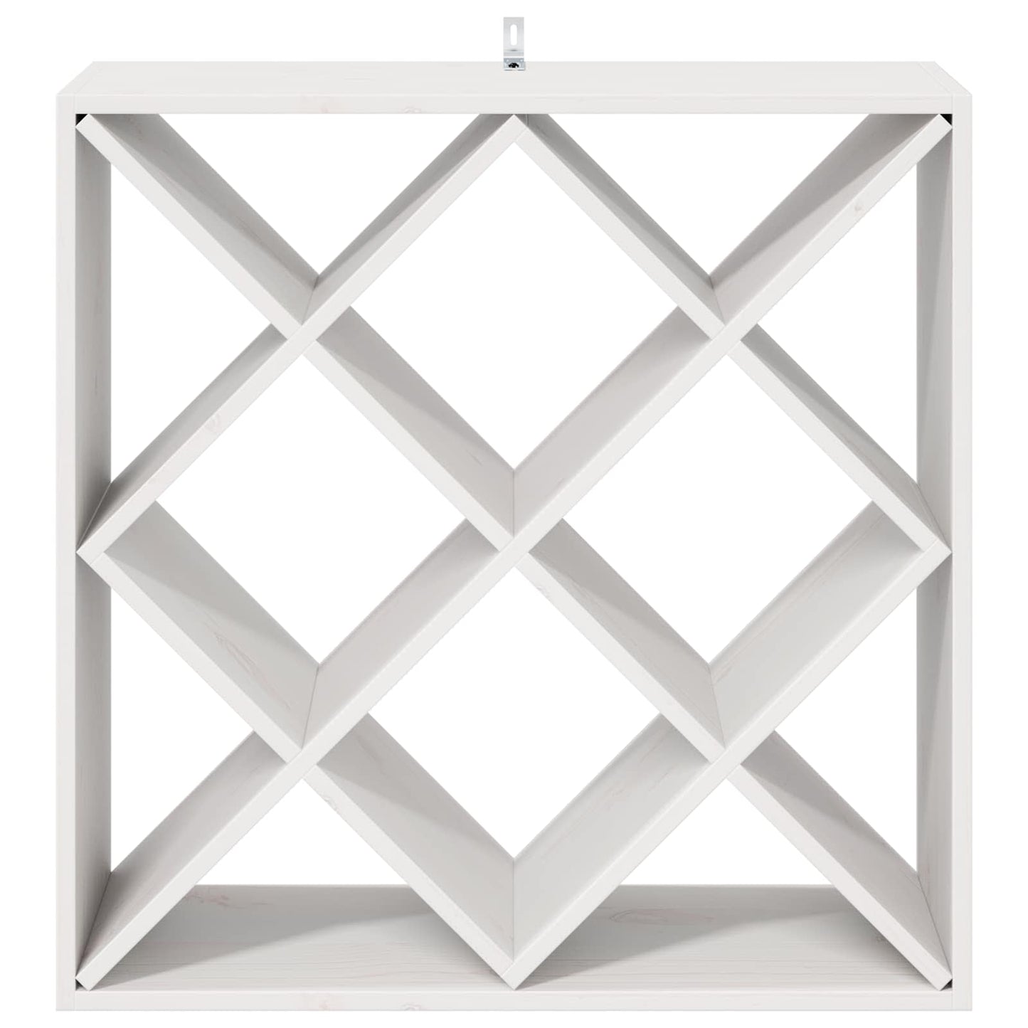 Borágas 2 pcs Fehér 62 x 25 x 62 cm Tömör fenyőfa