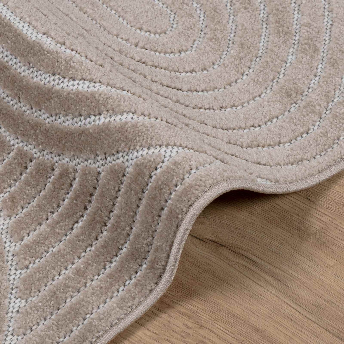 Területszőnyegek PALMERAS Bézs 170 x 120 cm Poliészter