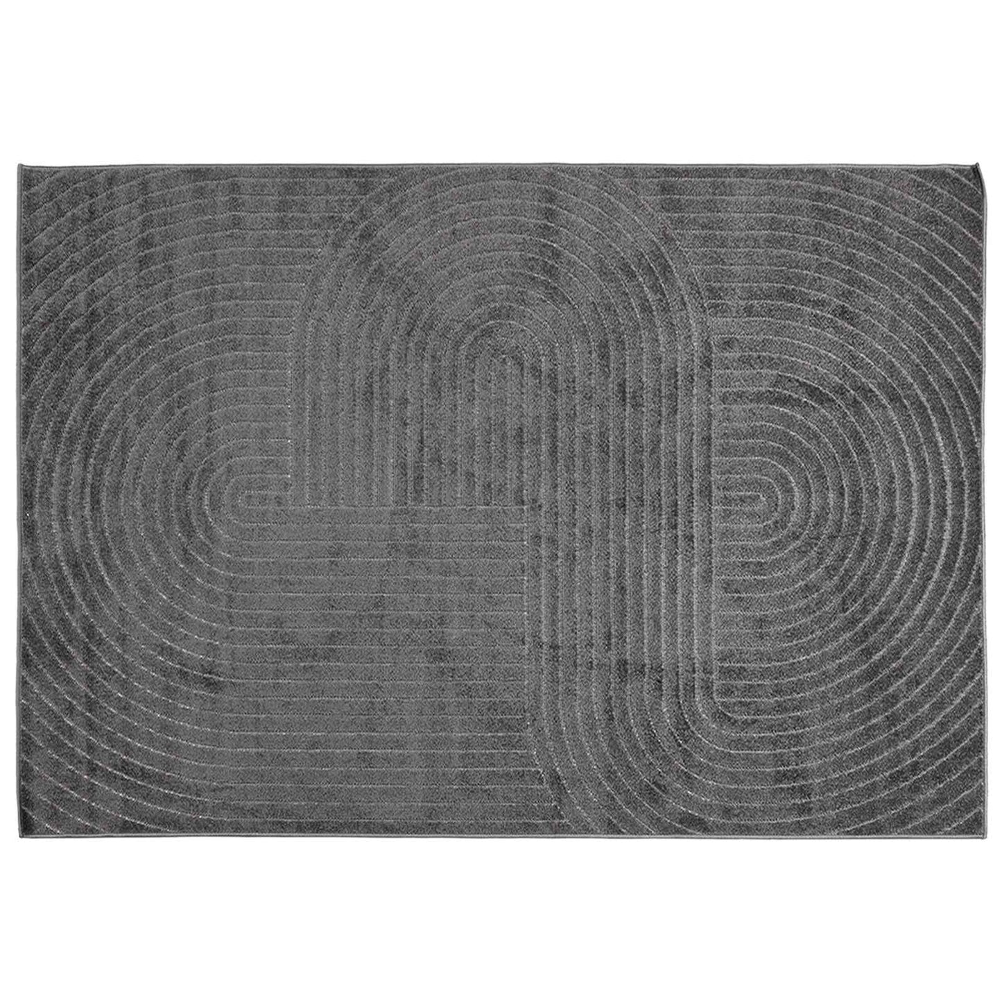 Területszőnyegek PALMERAS Antracit 170 x 120 cm Poliészter