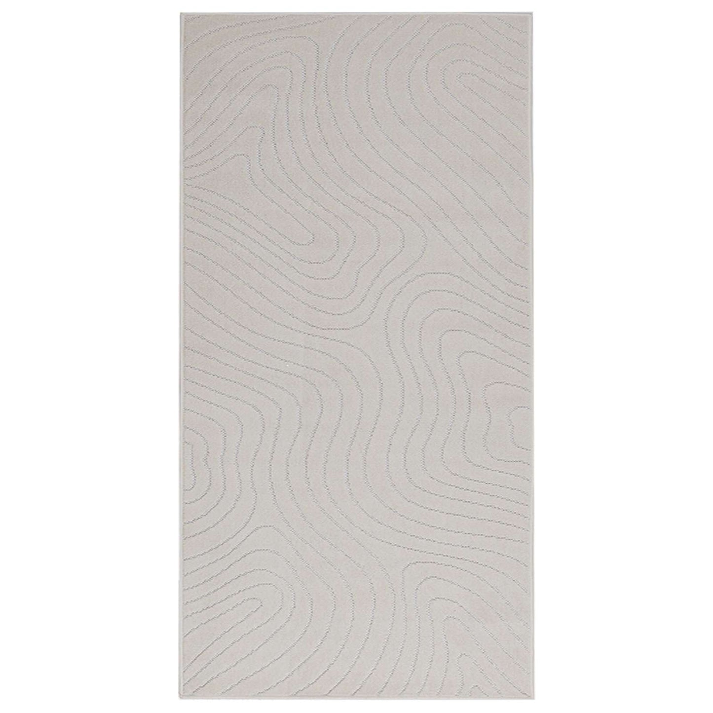 Területszőnyegek PALMERAS Krém 150 x 80 cm Poliészter