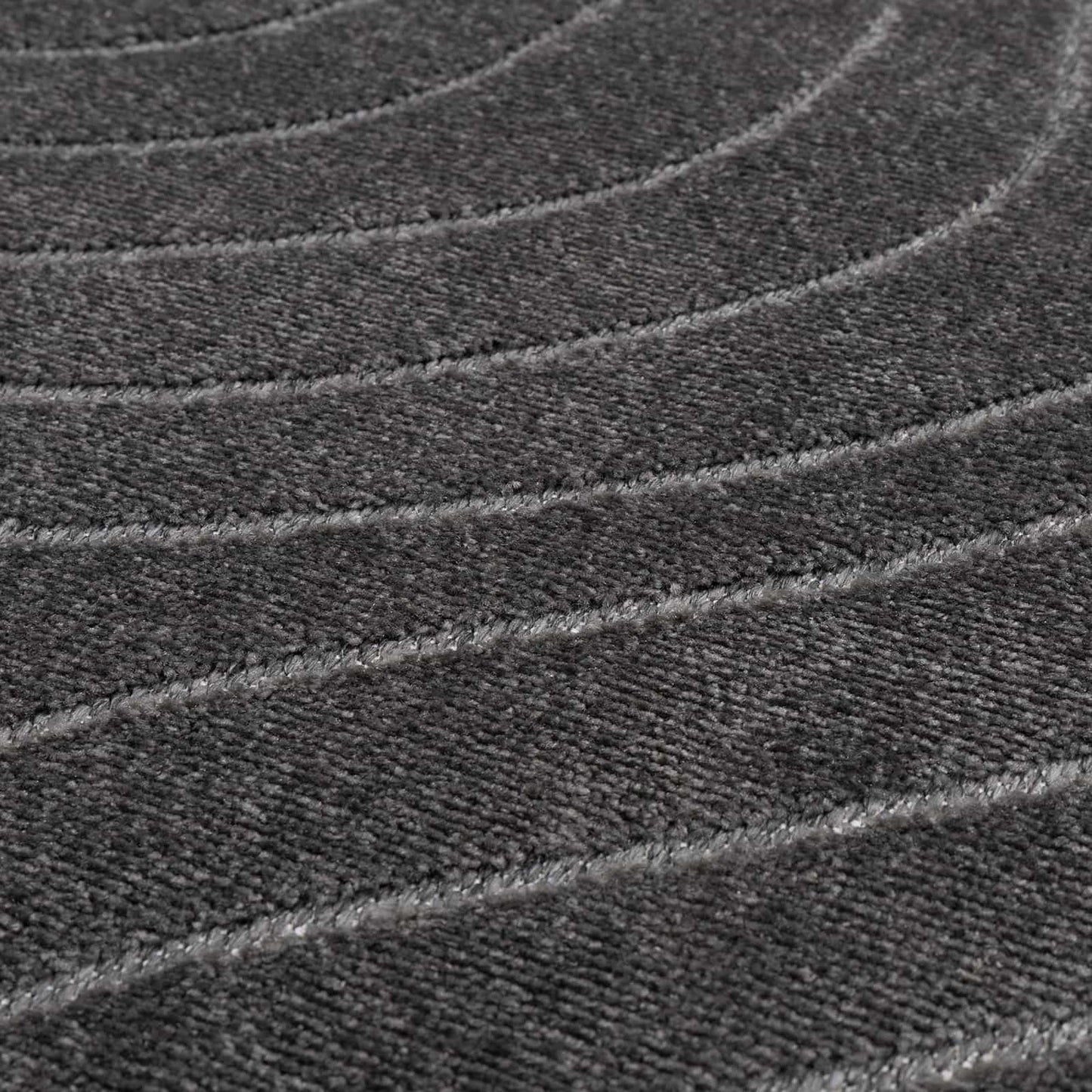 Területszőnyegek PALMERAS Antracit 200 x 140 cm Poliészter