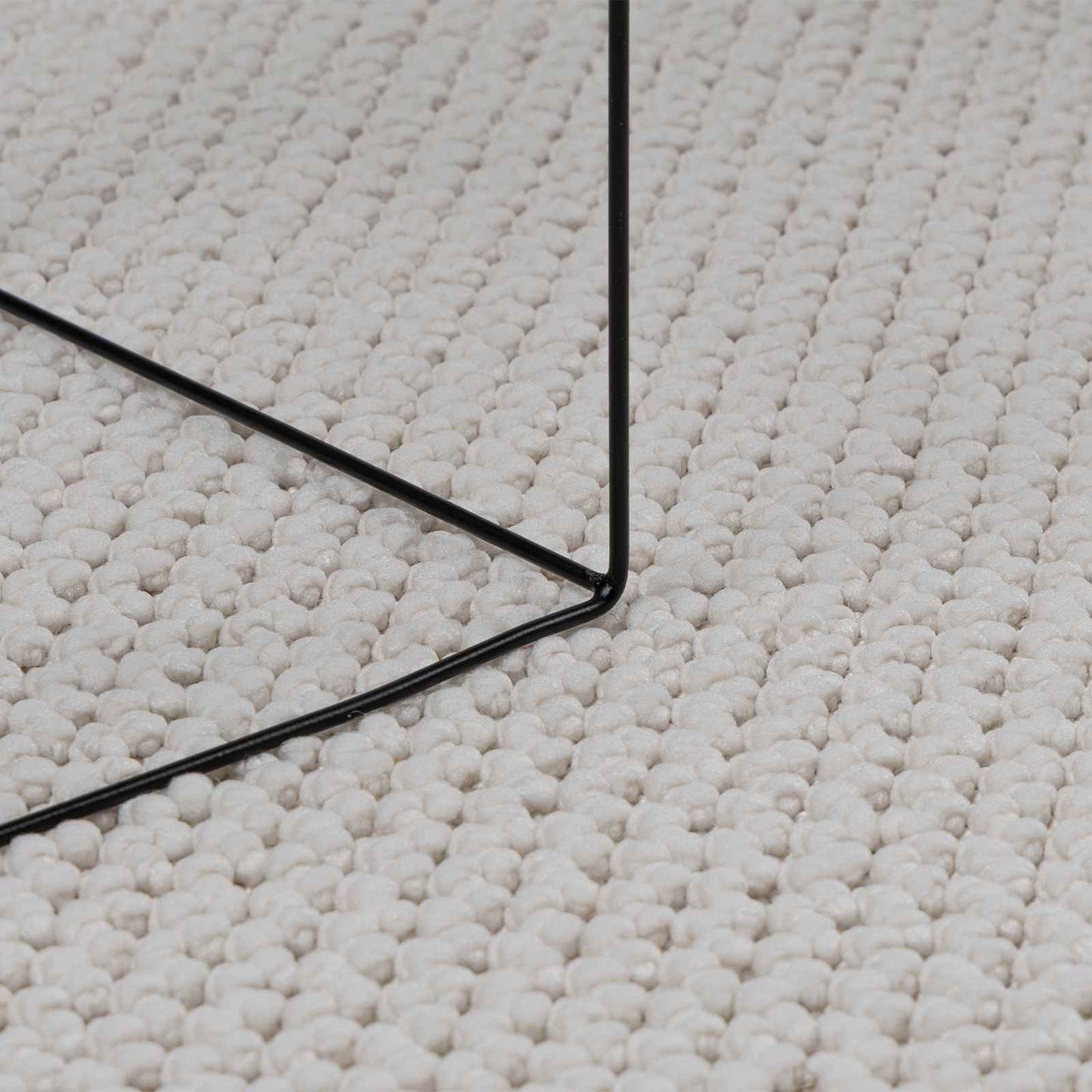 Területszőnyegek Négyszögletes LUGO Krém 200 x 80 cm Poliészter
