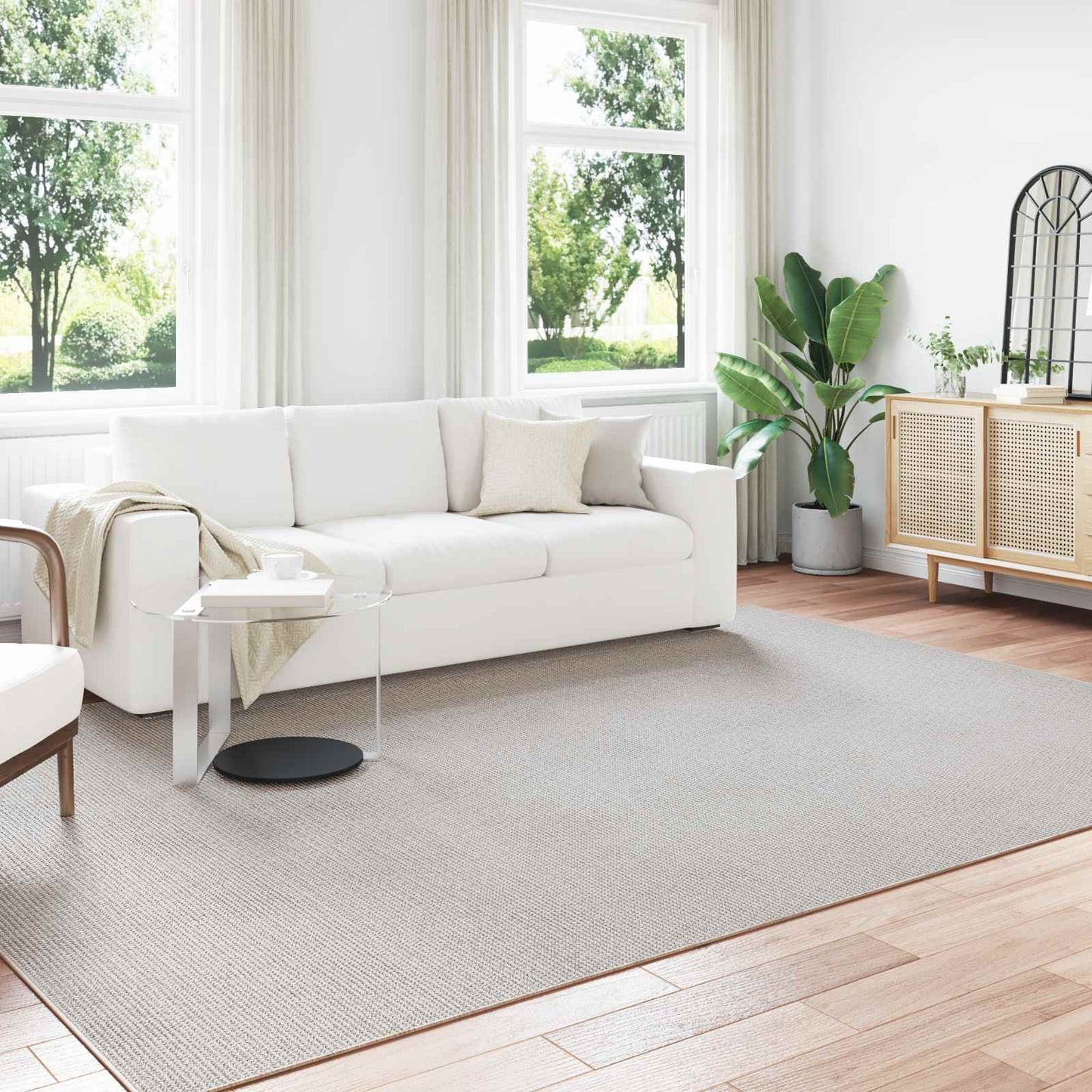 Területszőnyegek Négyszögletes LUGO Krém 340 x 240 cm