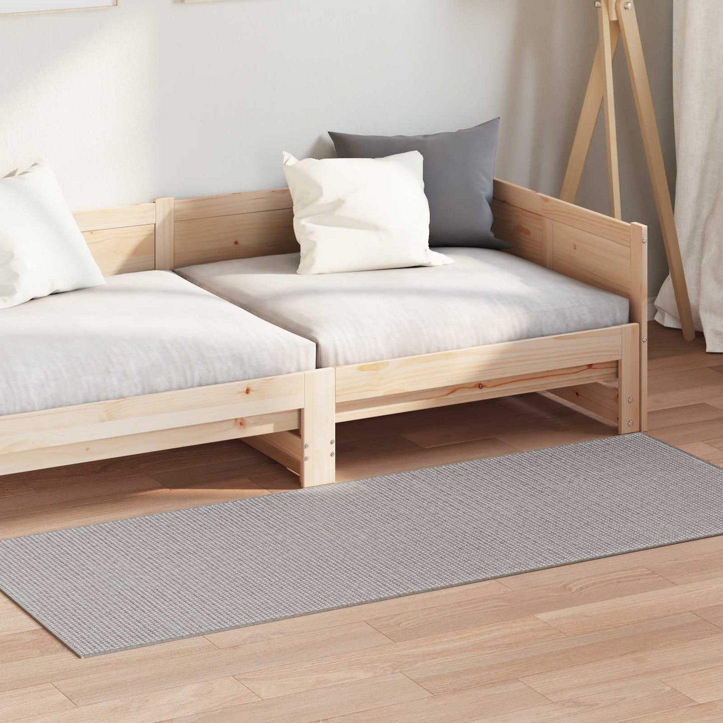 Területszőnyegek LUGO Krém és Taupe 150 x 80 cm Poliészter