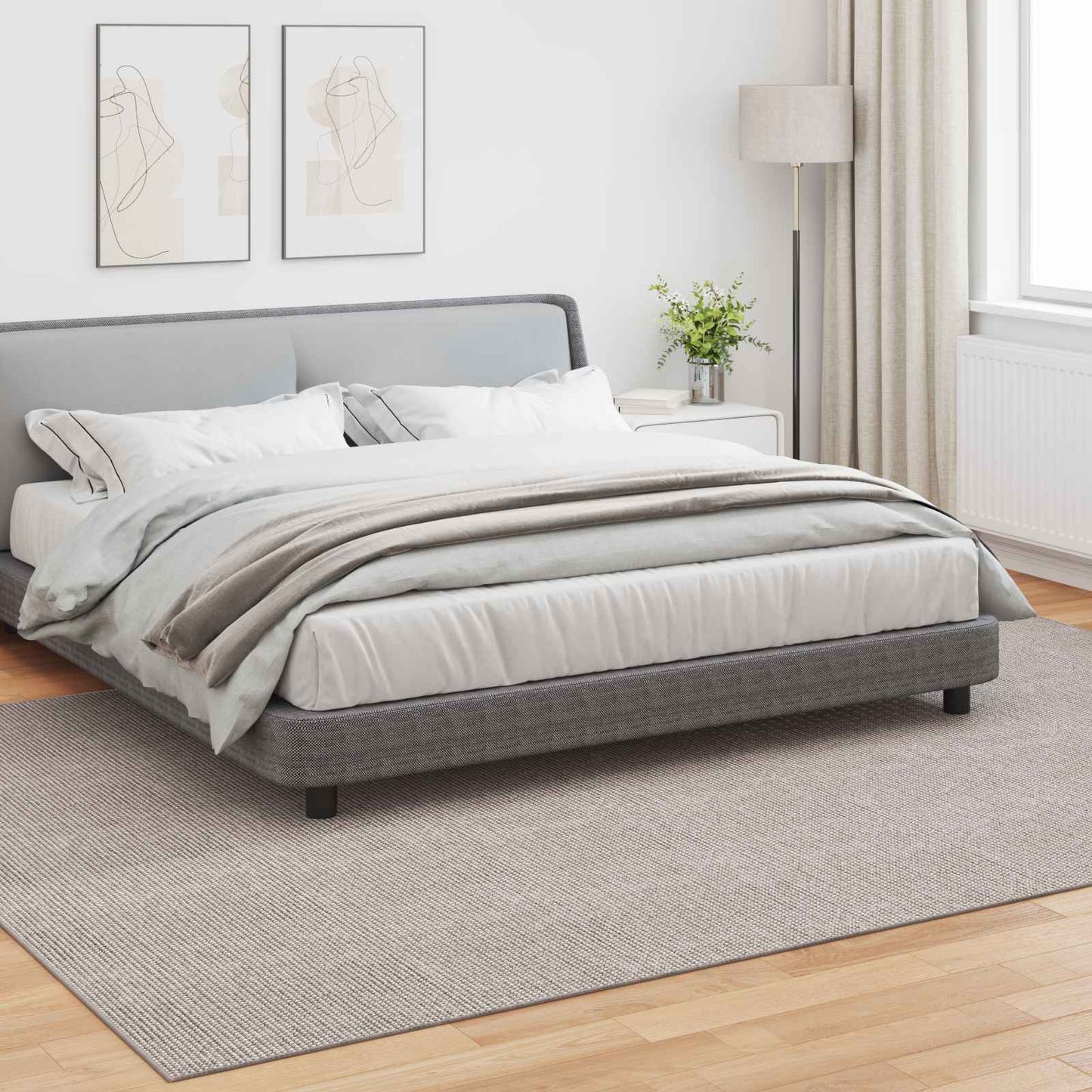 Területszőnyegek LUGO Krém és Taupe 280 x 200 cm Poliészter