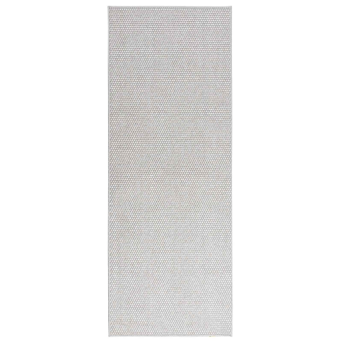 Területszőnyegek LUGO Krém és Szürke 80 x 200 cm Poliészter