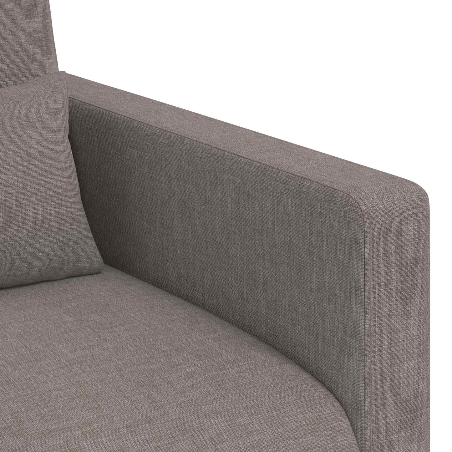 Kanapé Szett 2 pcs Tópszínű 139 x 78 x 80 cm szövet