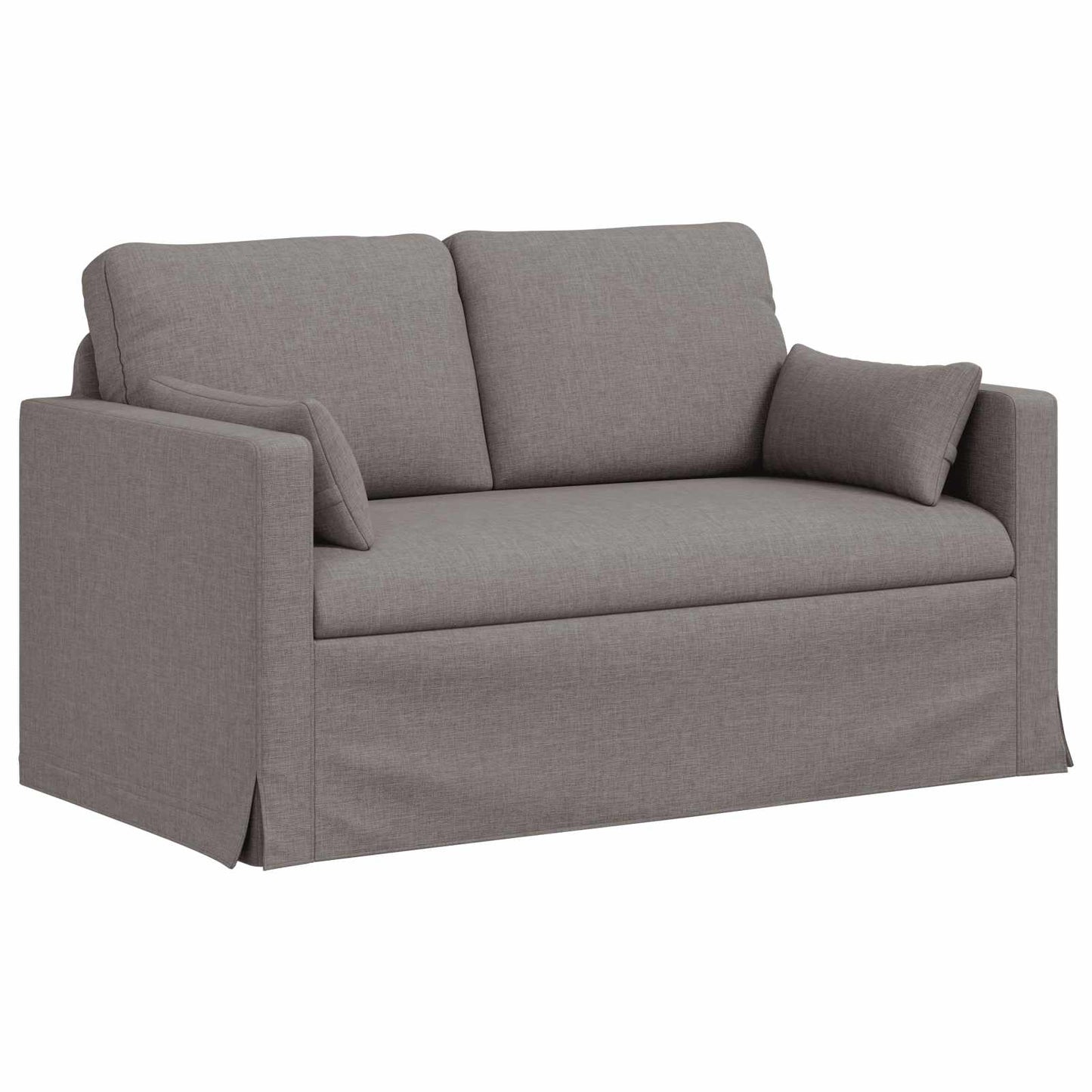 Kanapé Szett 2 pcs Tópszínű 139 x 78 x 80 cm szövet