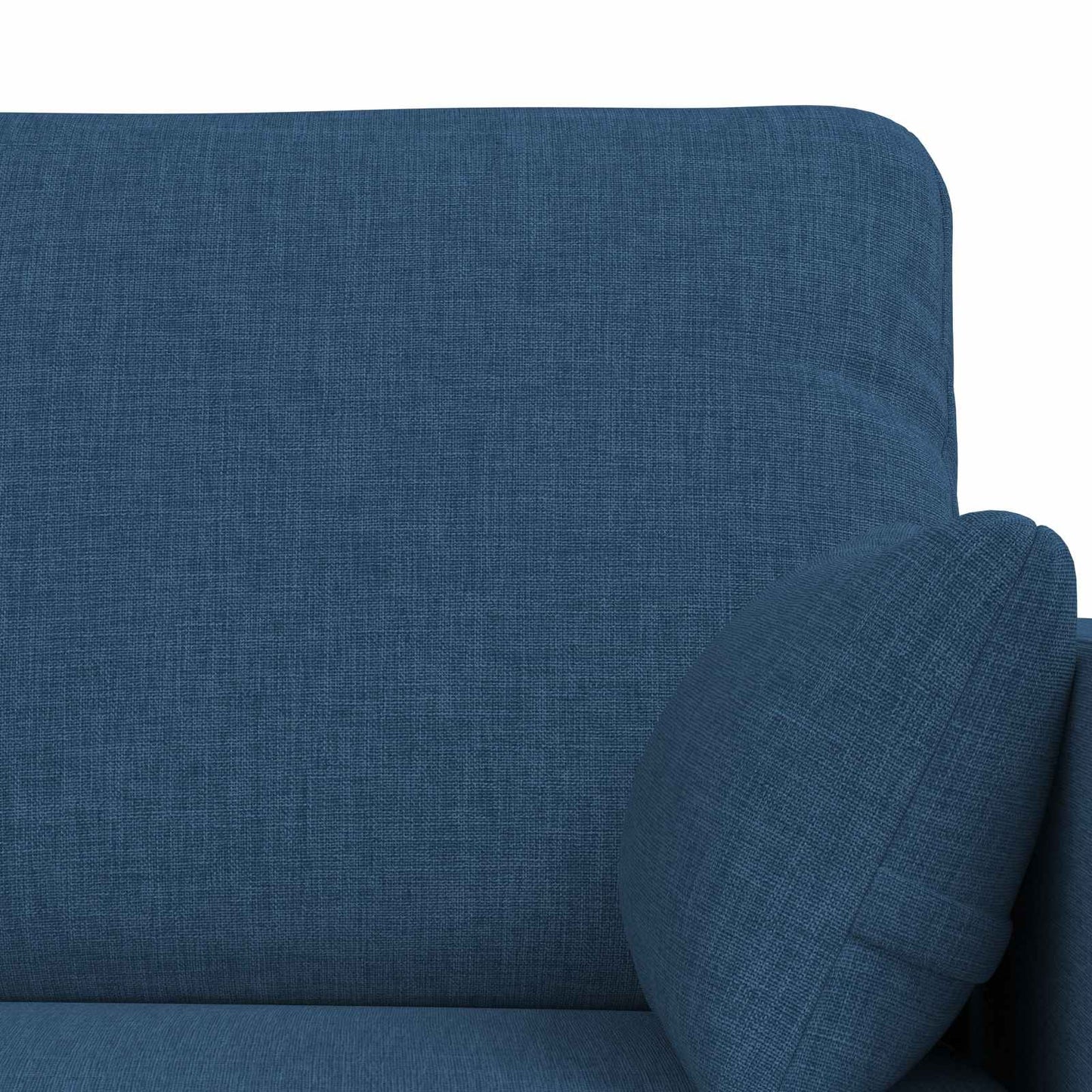 Kanapé Szett 2 pcs Kék 139 x 78 x 80 cm szövet