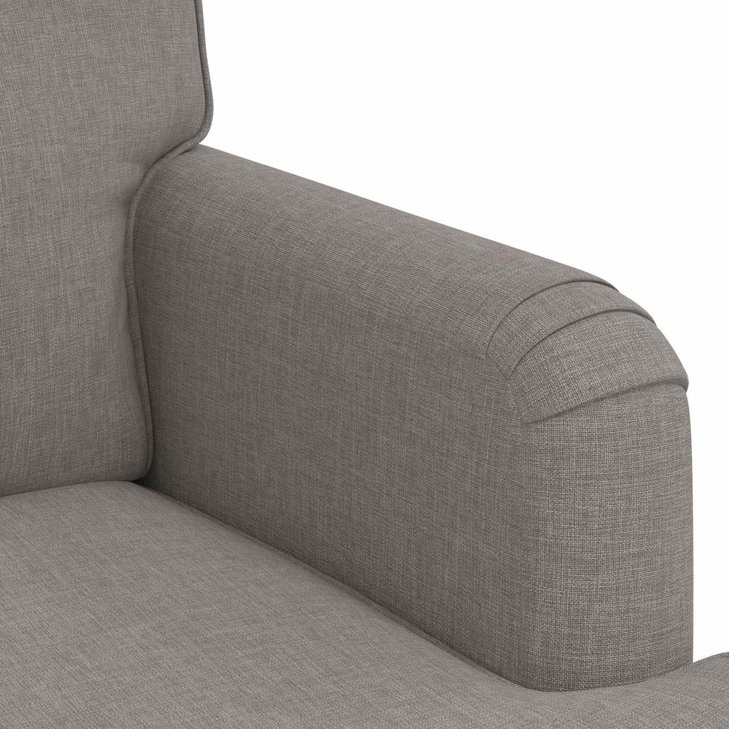 Kanapé Szett 2 pcs Tópszínű 144 x 80 x 85 cm szövet